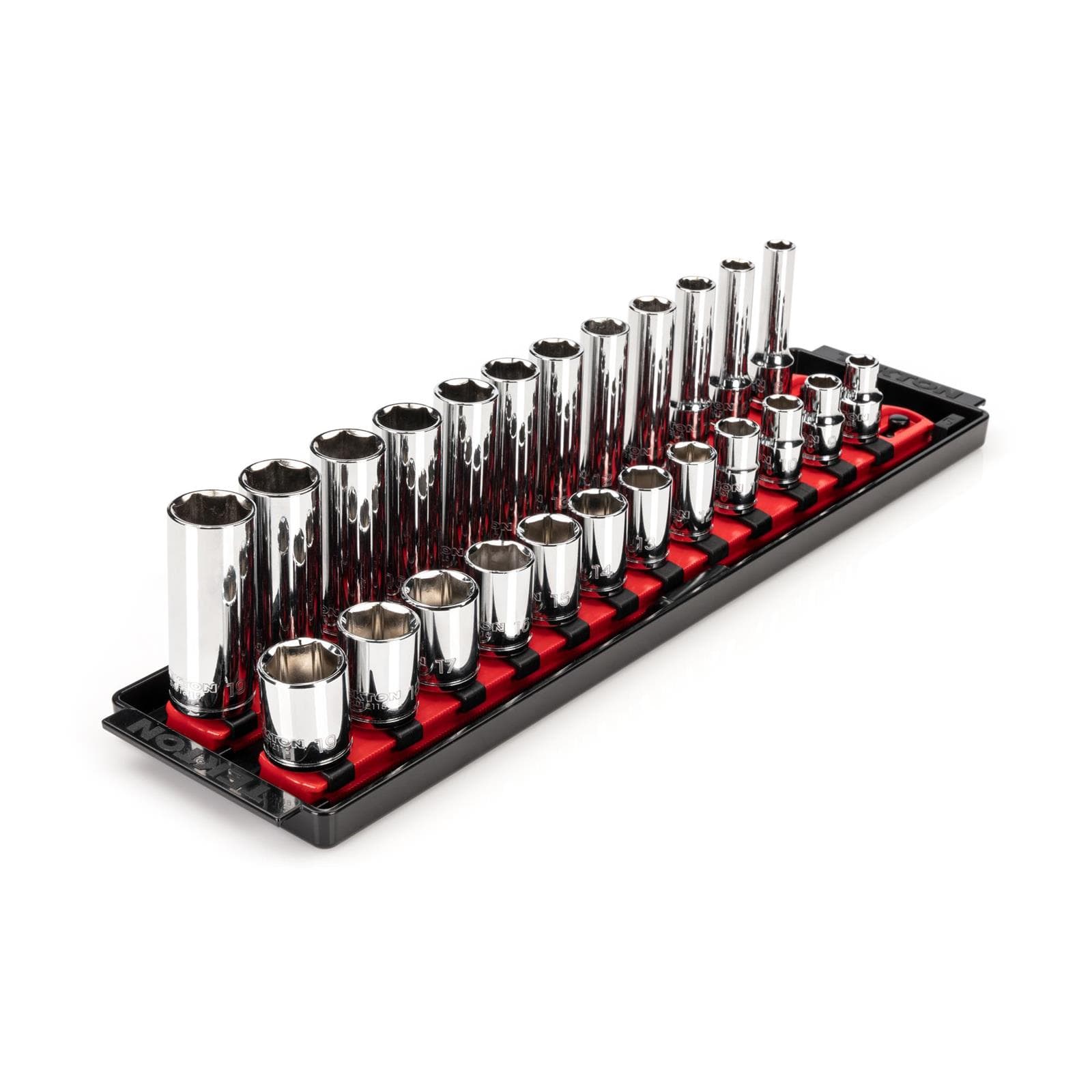 Tekton SHD91215 3/8" Drive 6-Point Socket Set, 24-Piece