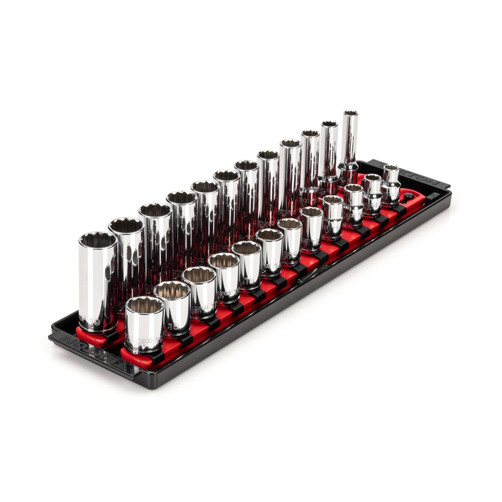 Tekton SHD91216 3/8" Drive 12-Point Socket Set, 24-Piece
