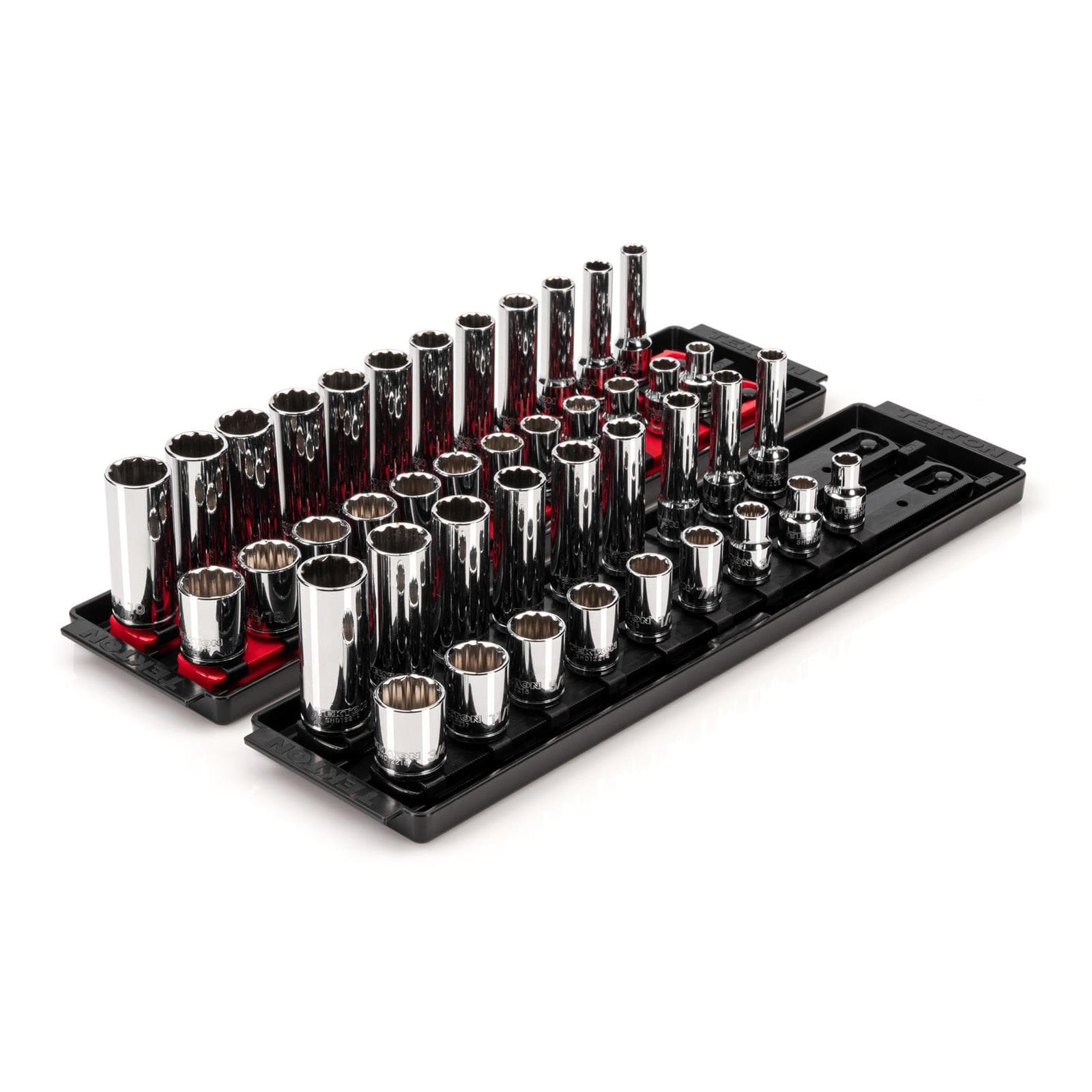 Tekton SHD91219 3/8" Drive 12-Point Socket Set, 42-Piece