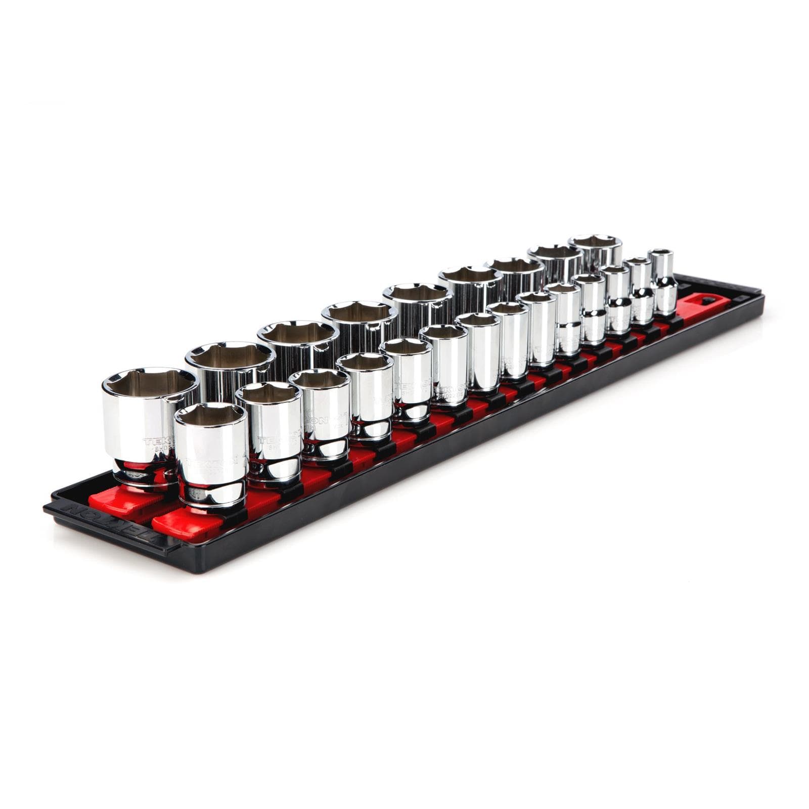 Tekton SHD92002 1/2" Drive 6-Point Socket Set, 23-Piece