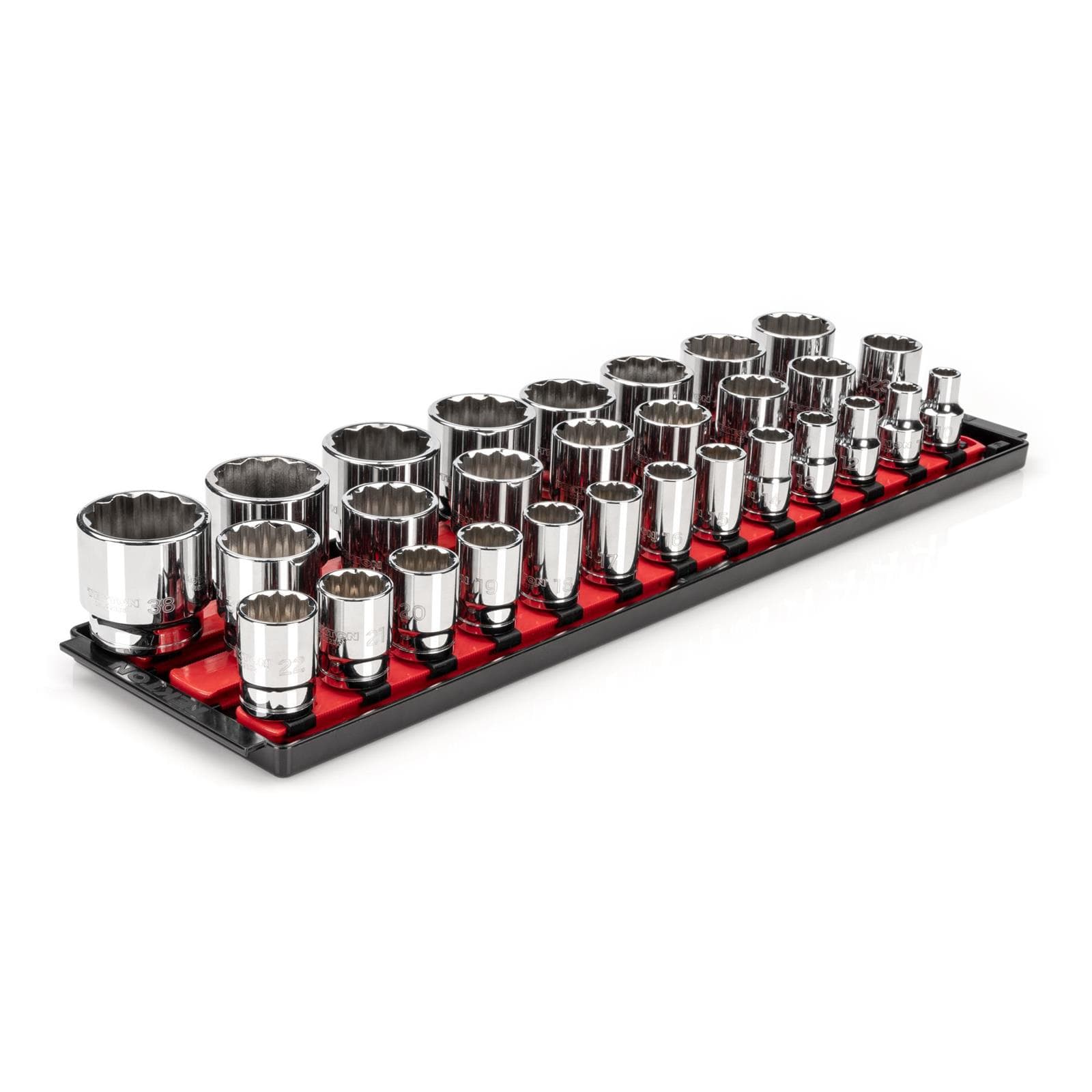 Tekton SHD92128 1/2" Drive 12-Point Socket Set, 29-Piece