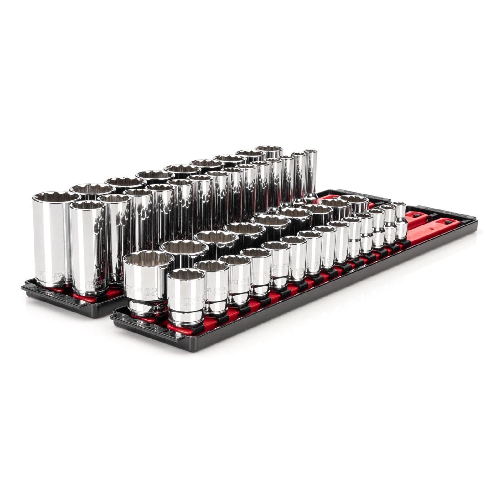 Tekton SHD92208 1/2" Drive 12-Point Socket Set, 46-Piece