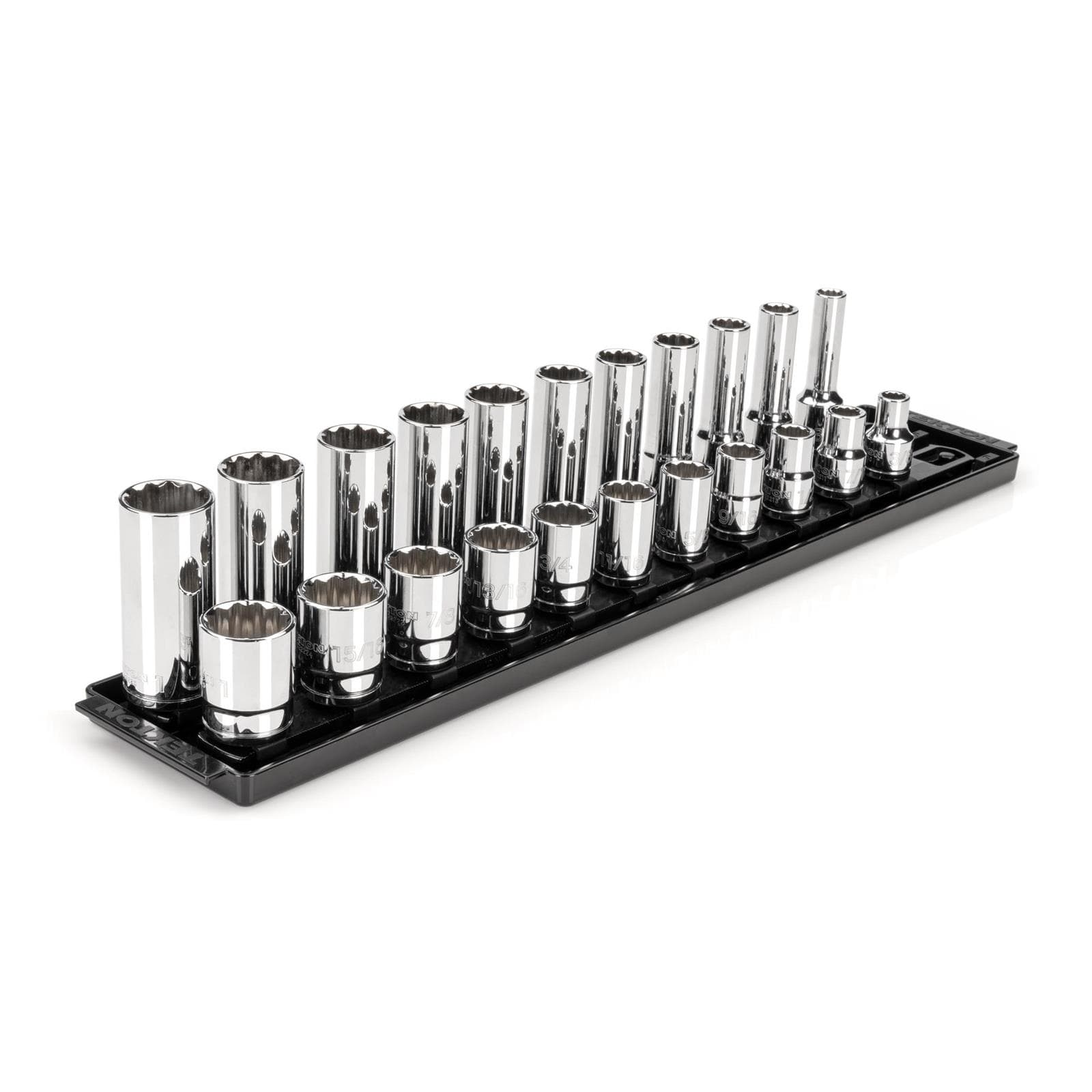 Tekton SHD92210 1/2" Drive 12-Point Socket Set, 22-Piece