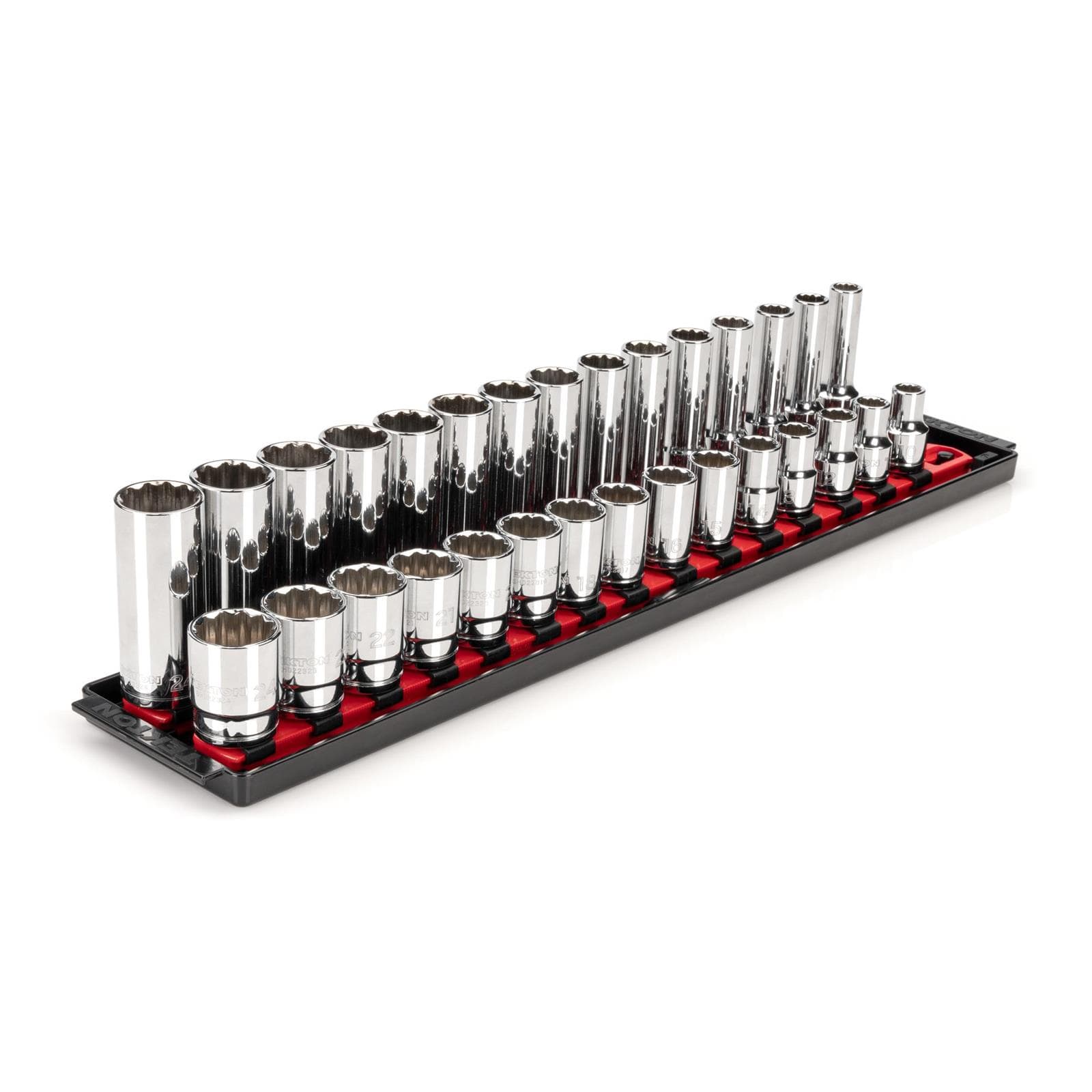 Tekton SHD92212 1/2" Drive 12-Point Socket Set, 30-Piece