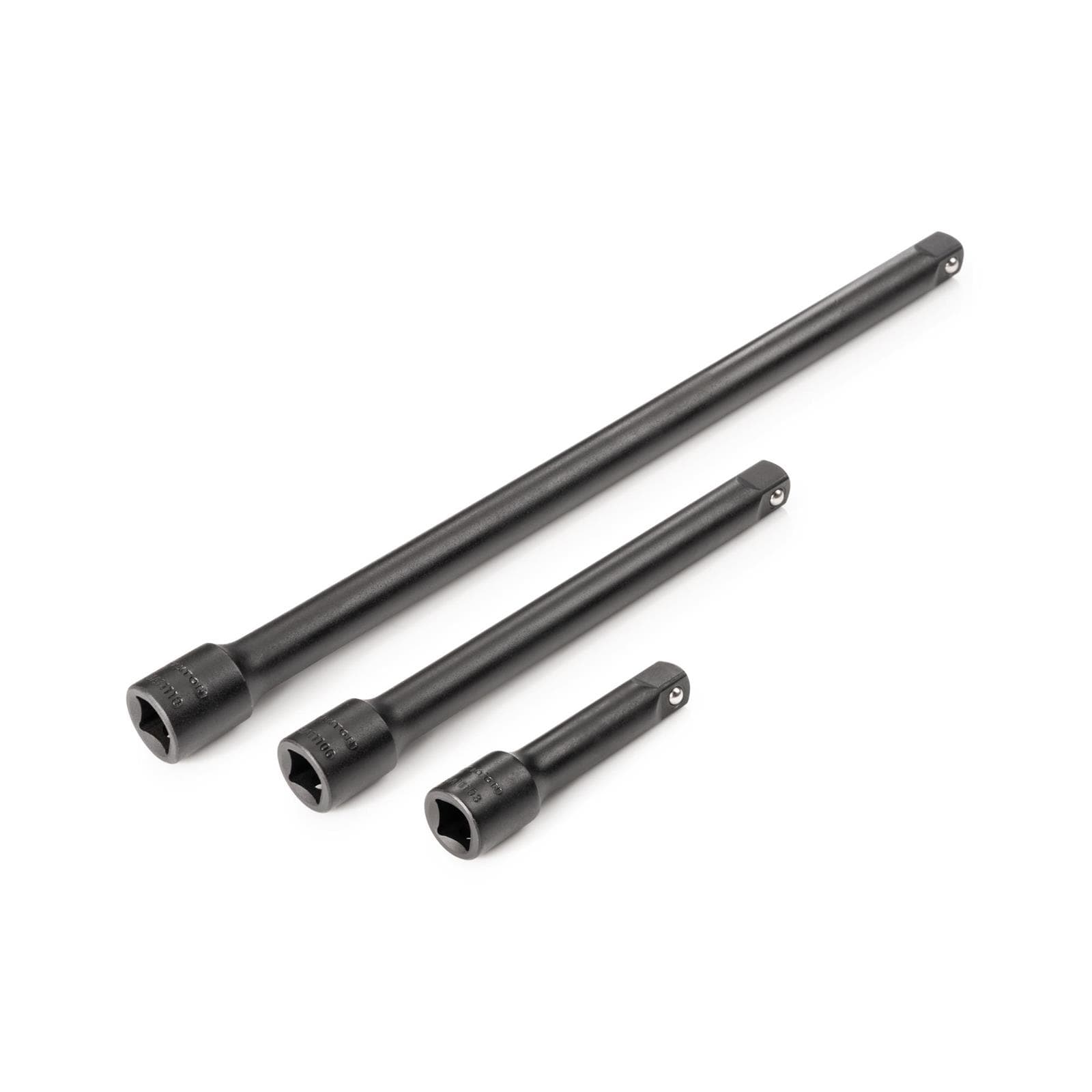 Tekton SIA91000 3/8" Drive Impact Extension Set, 3-Piece