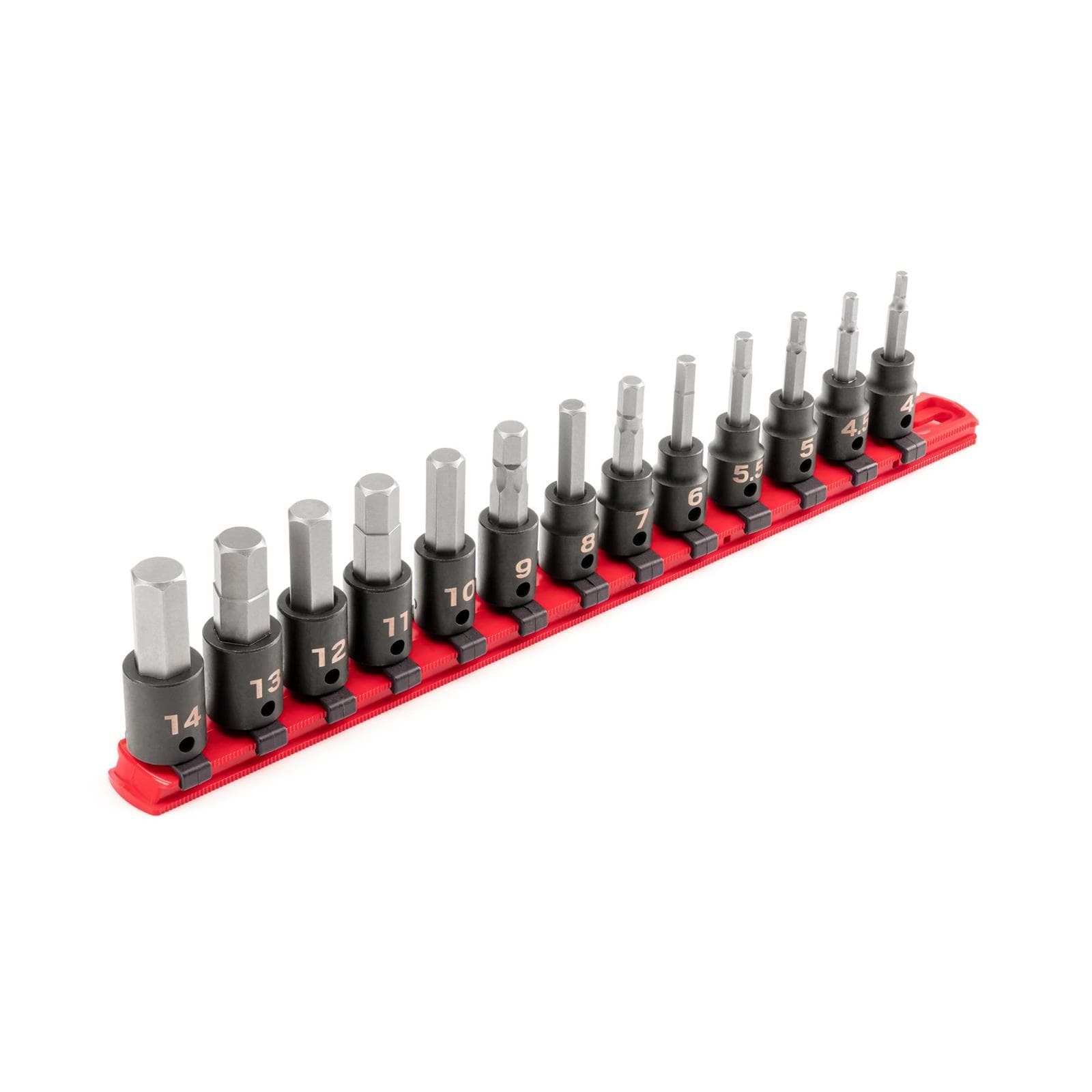 Tekton SIB91102 3/8" Drive Hex Impact Bit Socket Set, 13-Piece
