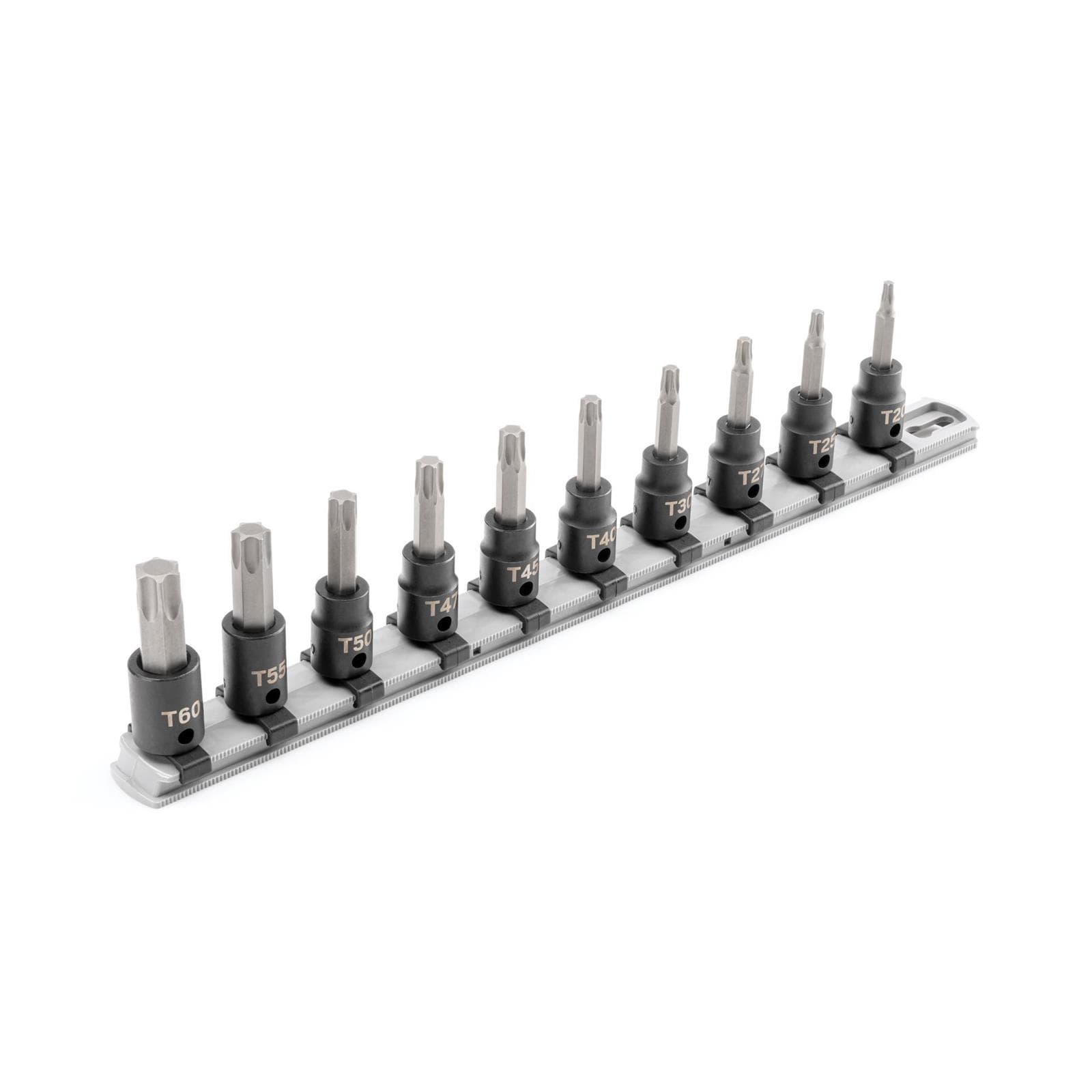 Tekton SIB91103 3/8" Drive Torx Impact Bit Socket Set, 10-Piece