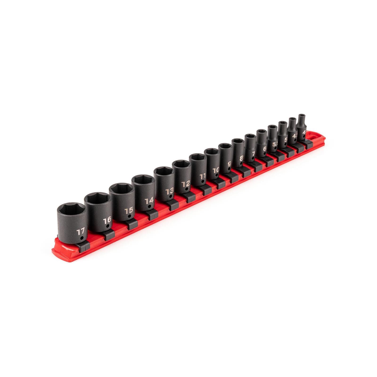 Tekton SID90102 1/4" Drive 6-Point Impact Socket Set, 16-Piece