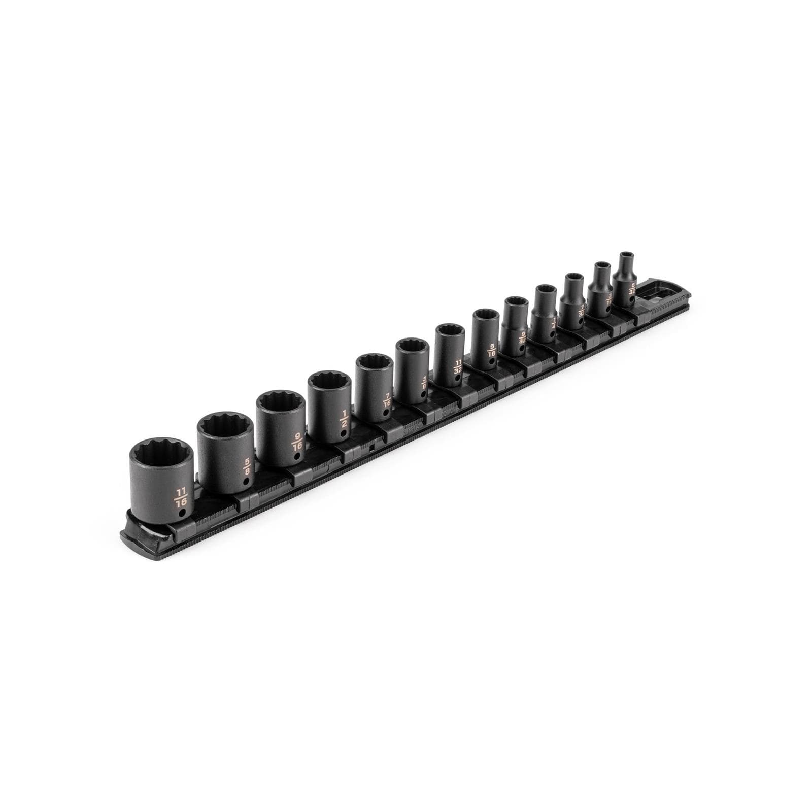 Tekton SID90104 1/4" Drive 12-Point Impact Socket Set, 13-Piece