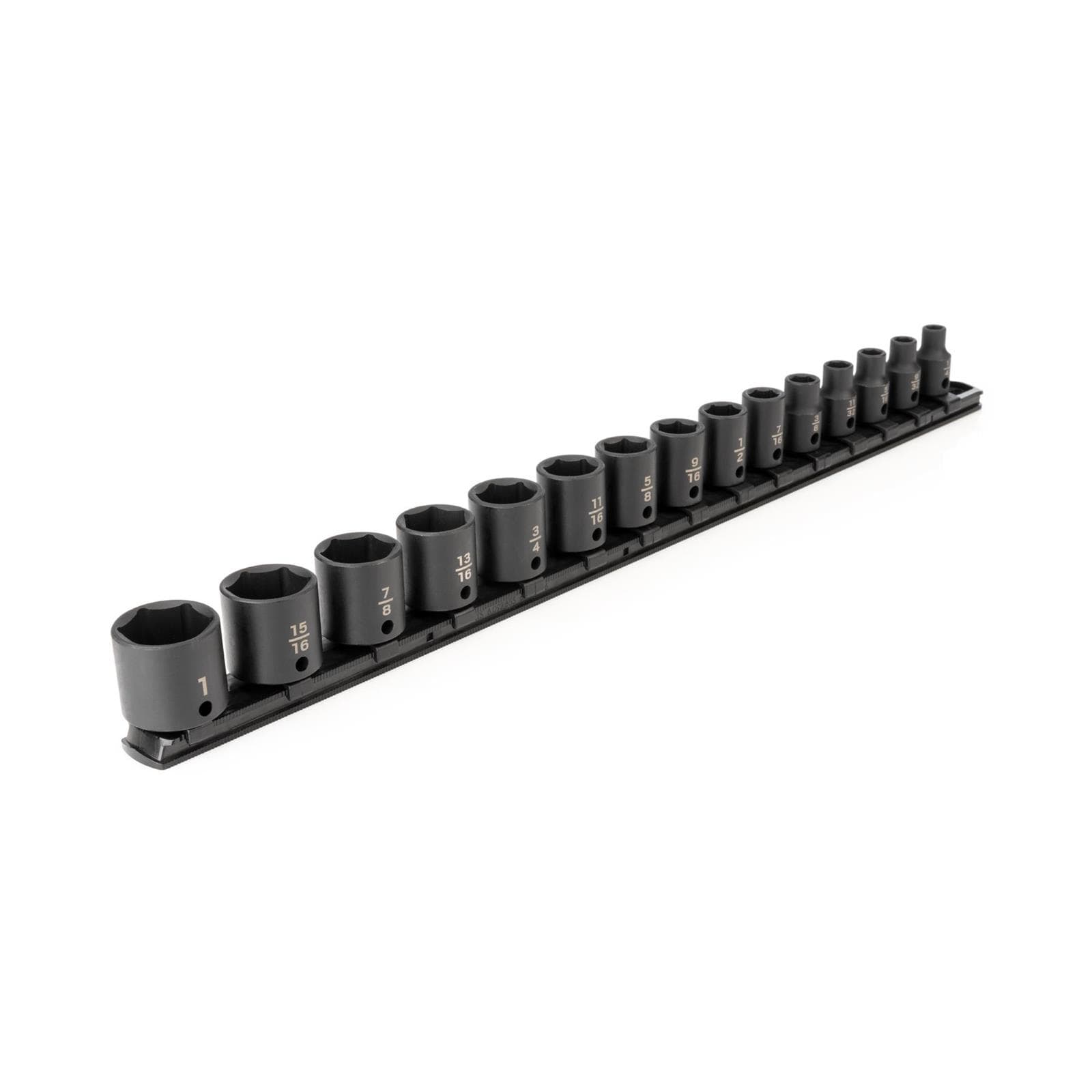 Tekton SID91104 3/8" Drive 6-Point Impact Socket Set, 15-Piece