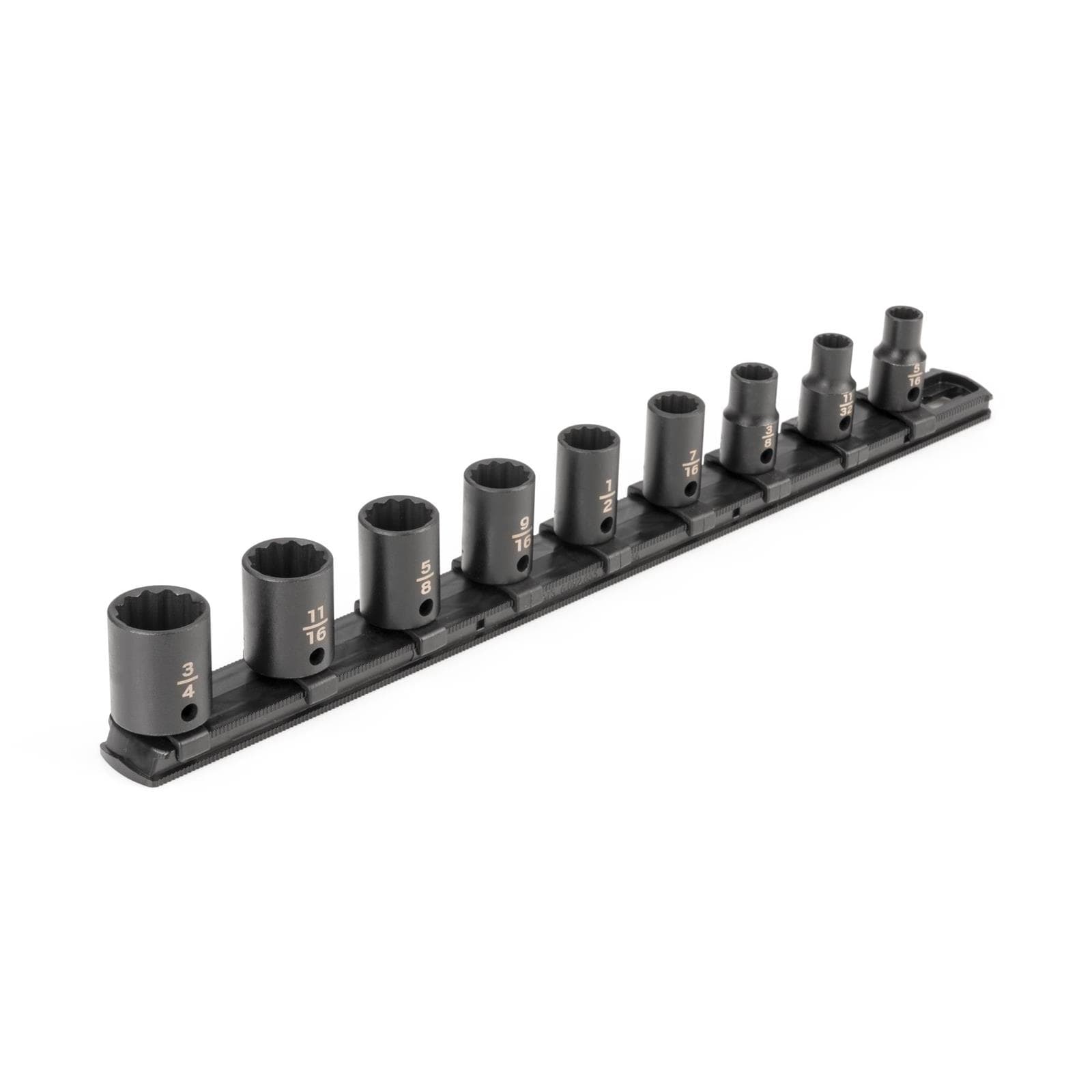Tekton SID91108 3/8" Drive 12-Point Impact Socket Set, 9-Piece