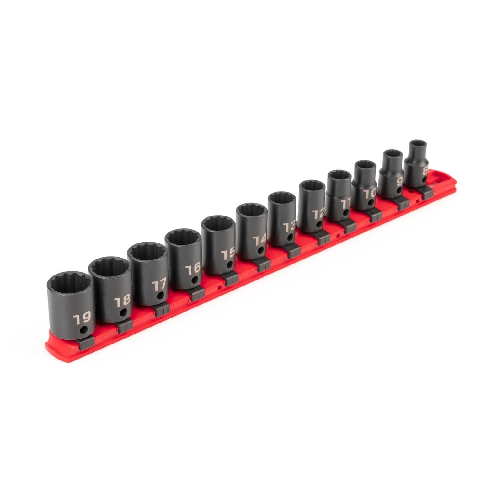 Tekton SID91110 3/8" Drive 12-Point Impact Socket Set, 12-Piece