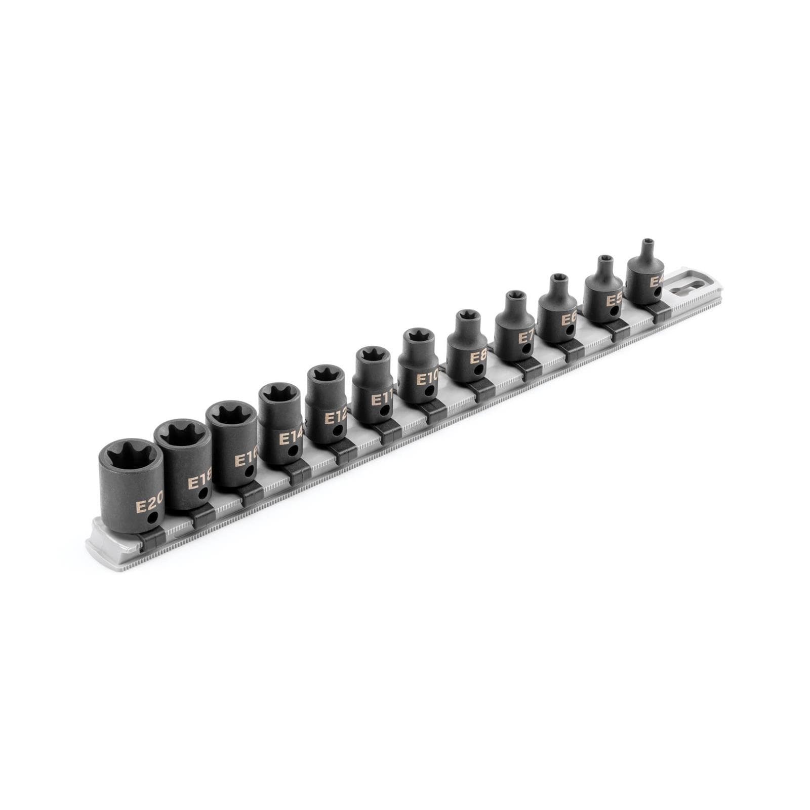 Tekton SID91116 3/8" Drive External Star Impact Sockets, 12-Piece