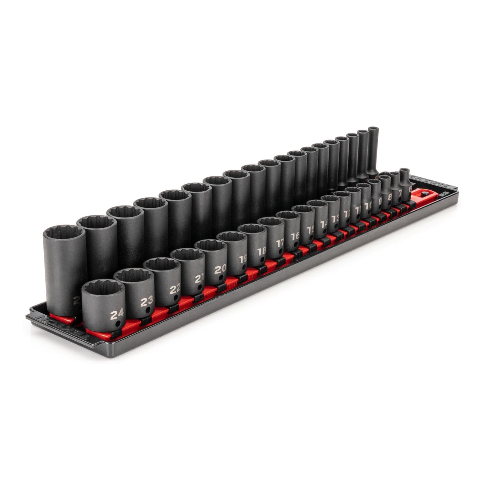 Tekton SID91215 3/8" Drive 12-Point Impact Socket Set, 38-Piece