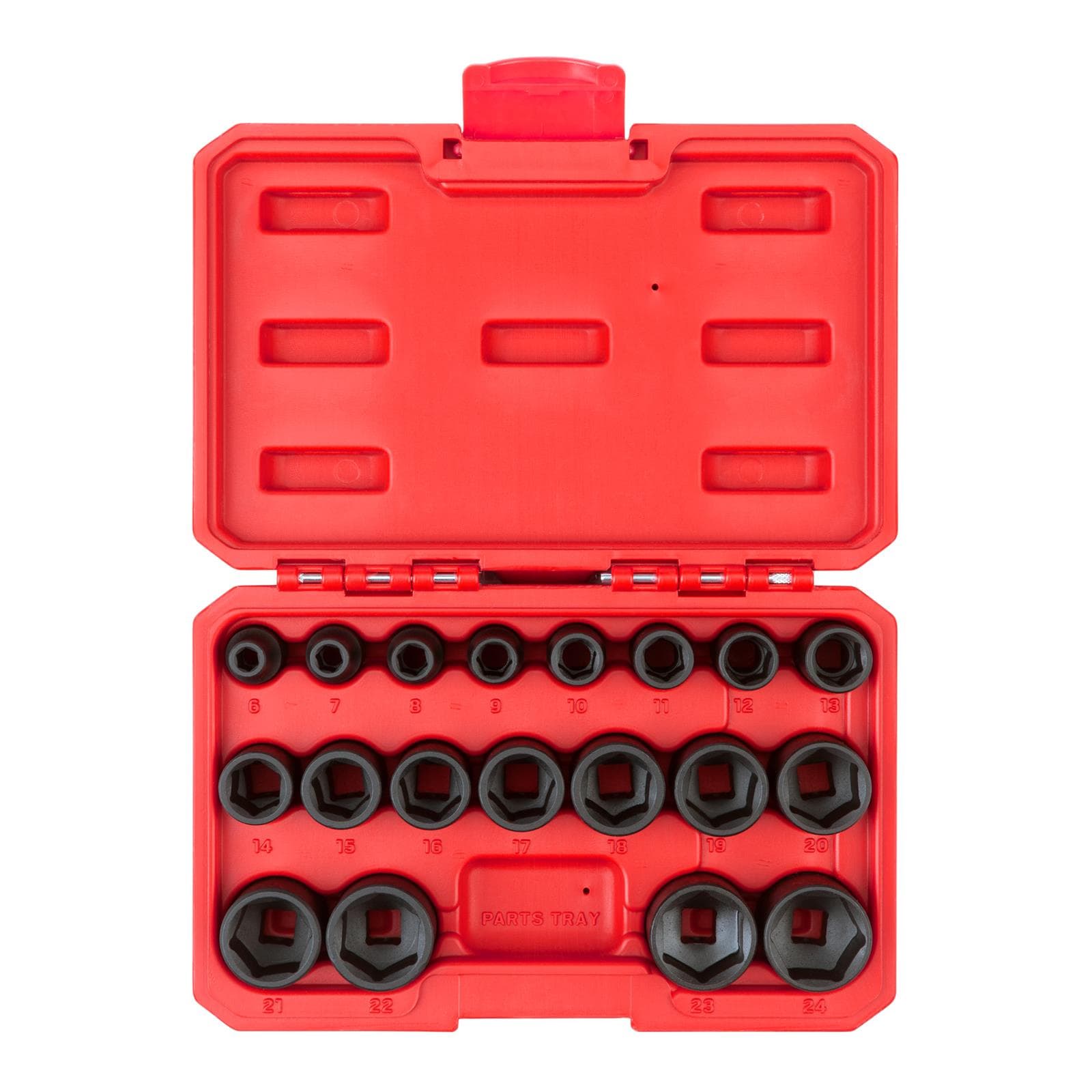 Tekton SID91302 3/8" Drive 6-Point Impact Socket Set, 19-Piece