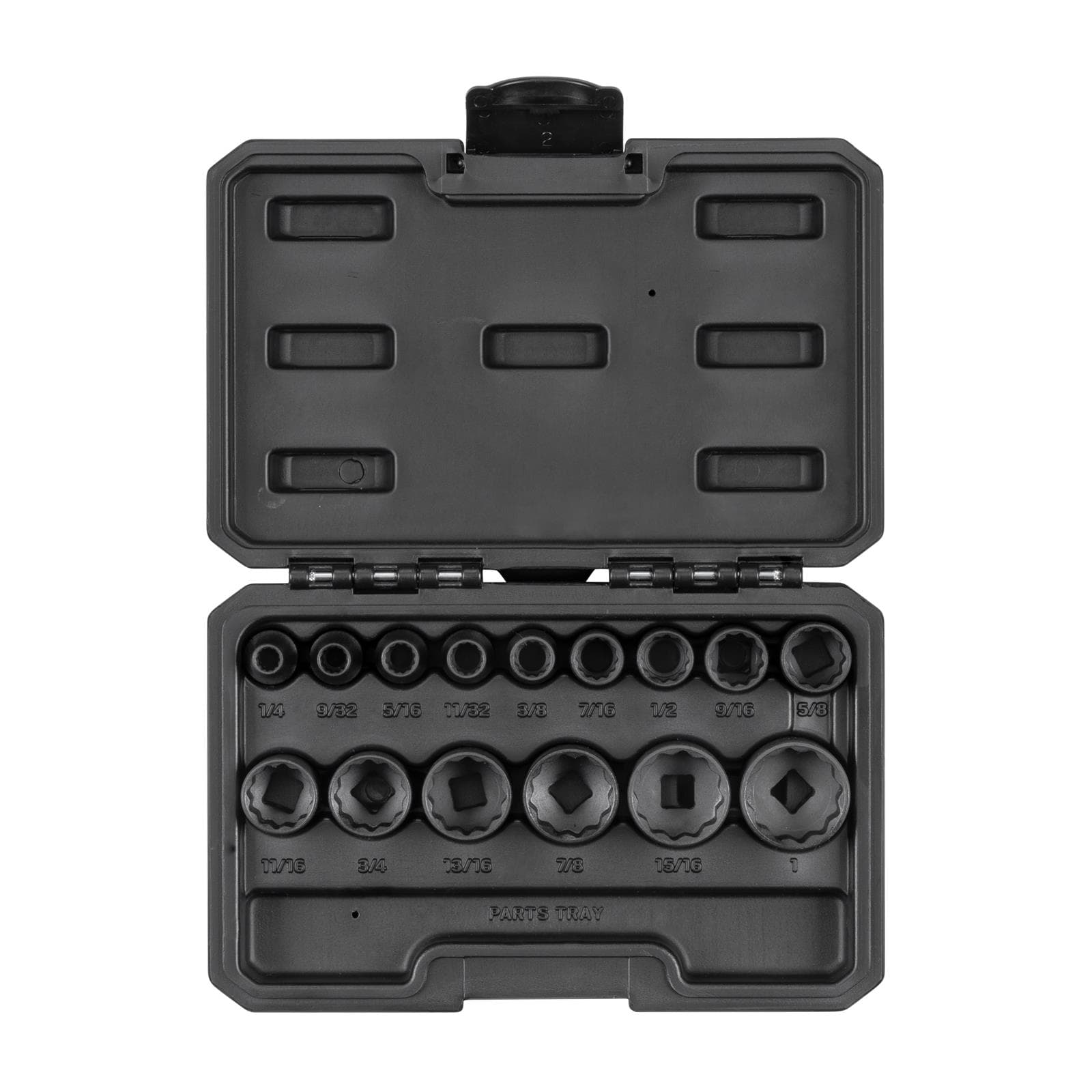 Tekton SID91304 3/8" Drive 12-Point Impact Socket Set, 15-Piece