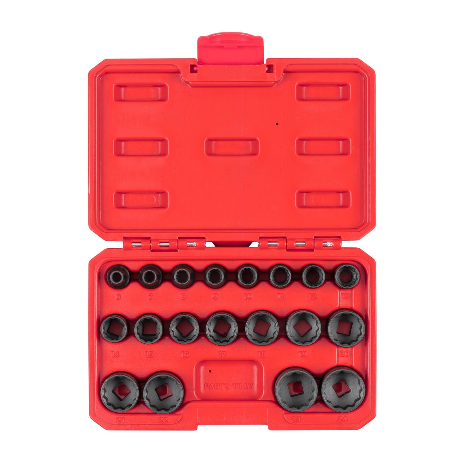 Tekton SID91306 3/8" Drive 12-Point Impact Socket Set, 19-Piece