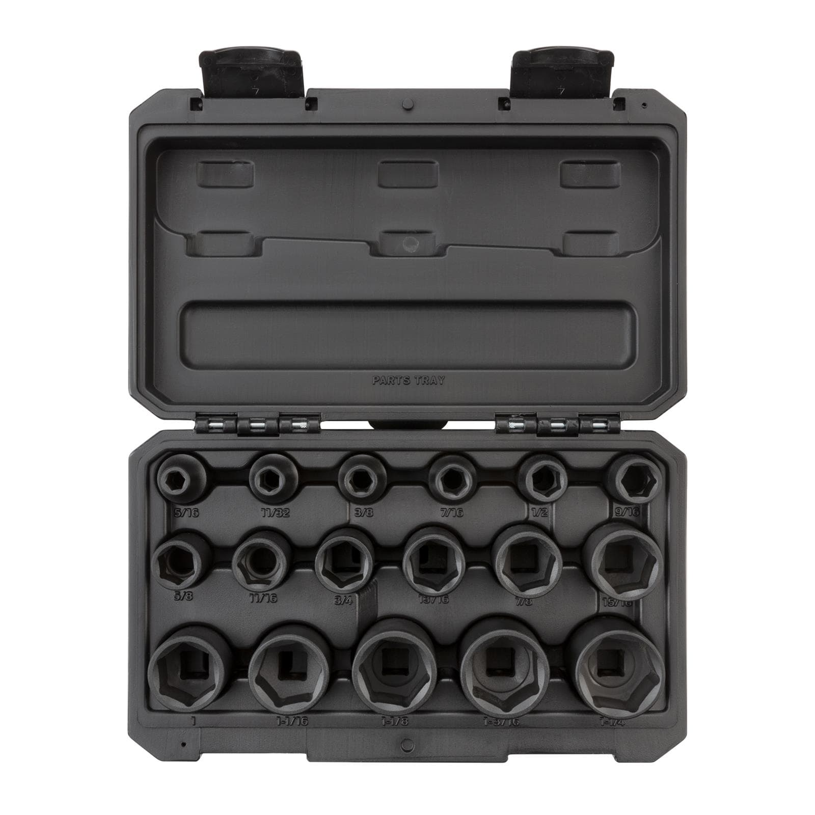 Tekton SID92301 1/2" Drive 6-Point Impact Socket Set, 17-Piece