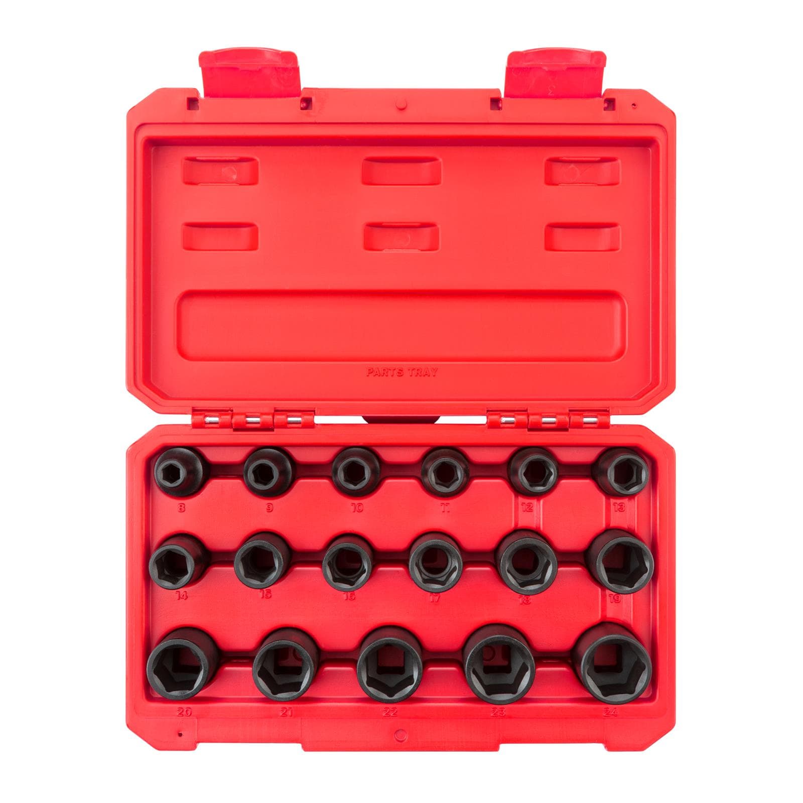 Tekton SID92321 1/2" Drive 6-Point Impact Socket Set, 17-Piece