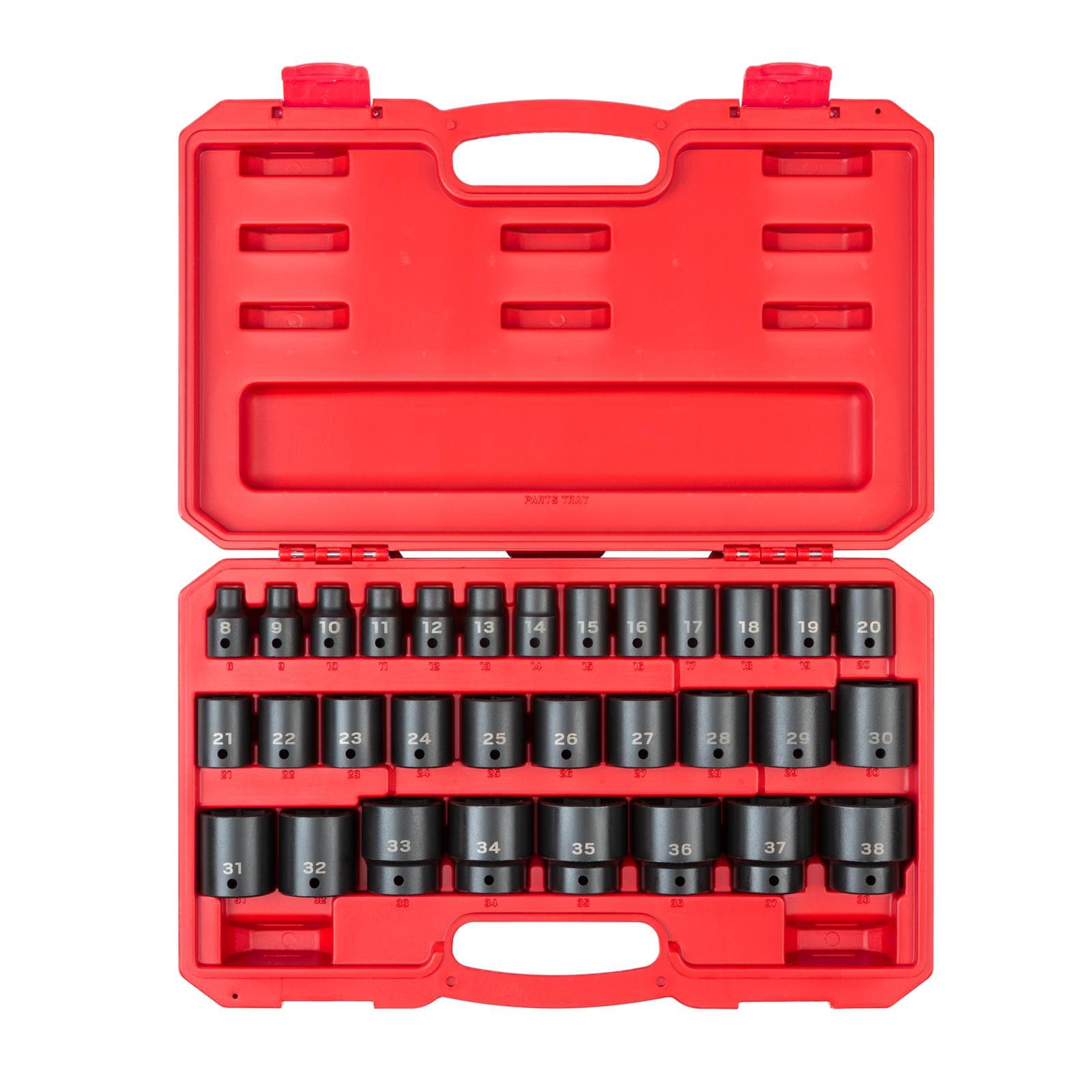 Tekton SID92327 1/2" Drive 6-Point Impact Socket Set, 31-Piece