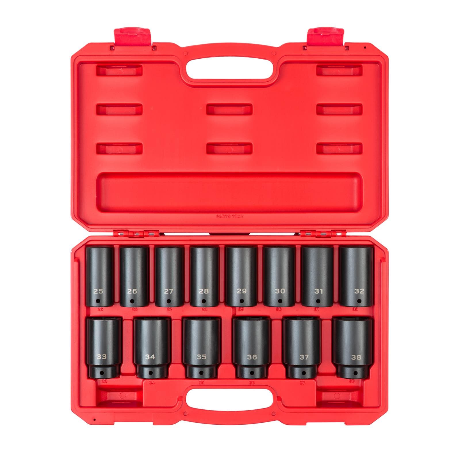 Tekton SID92333 1/2" Drive Deep 6-Point Impact Sockets, 14-Piece