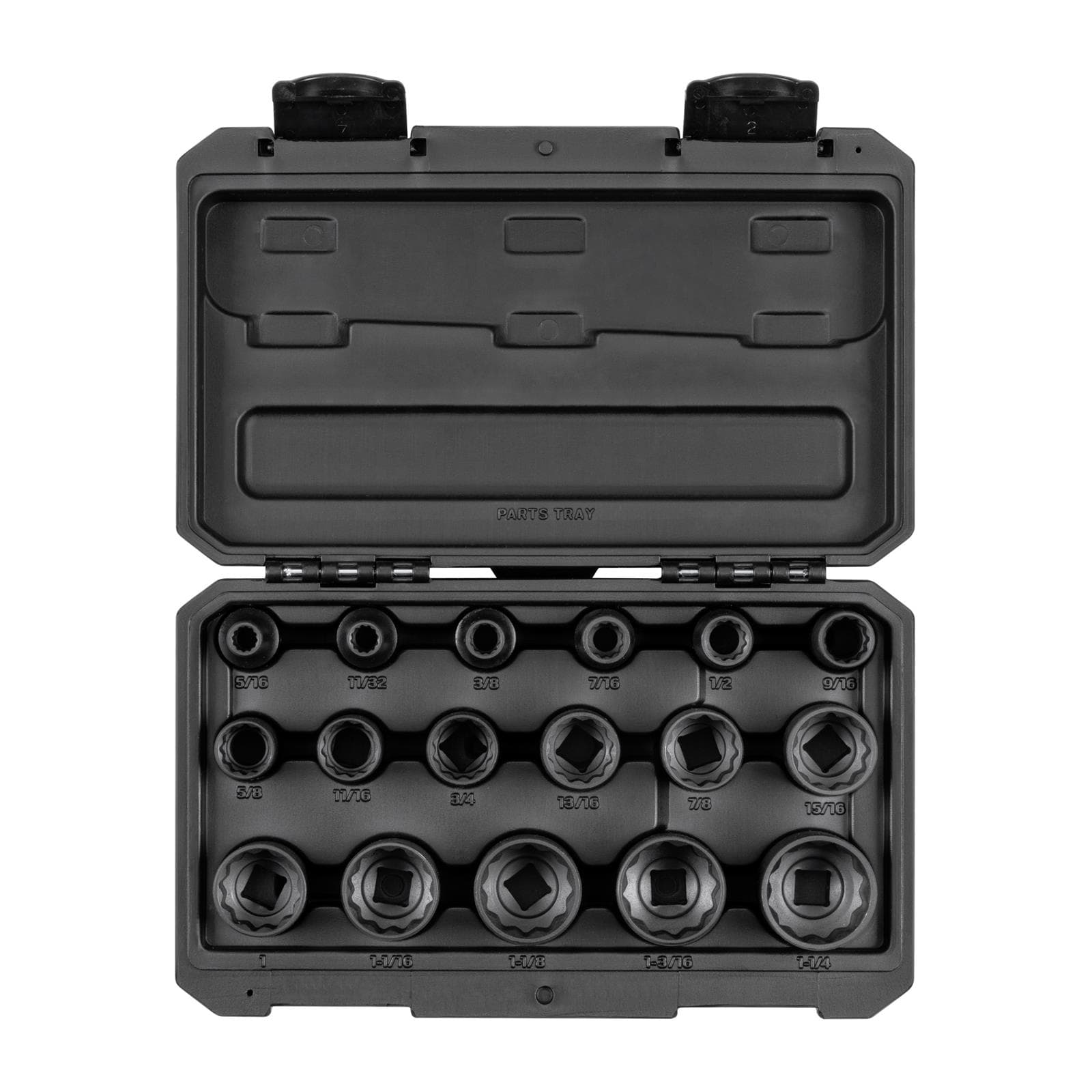 Tekton SID92336 1/2" Drive 12-Point Impact Socket Set, 17-Piece