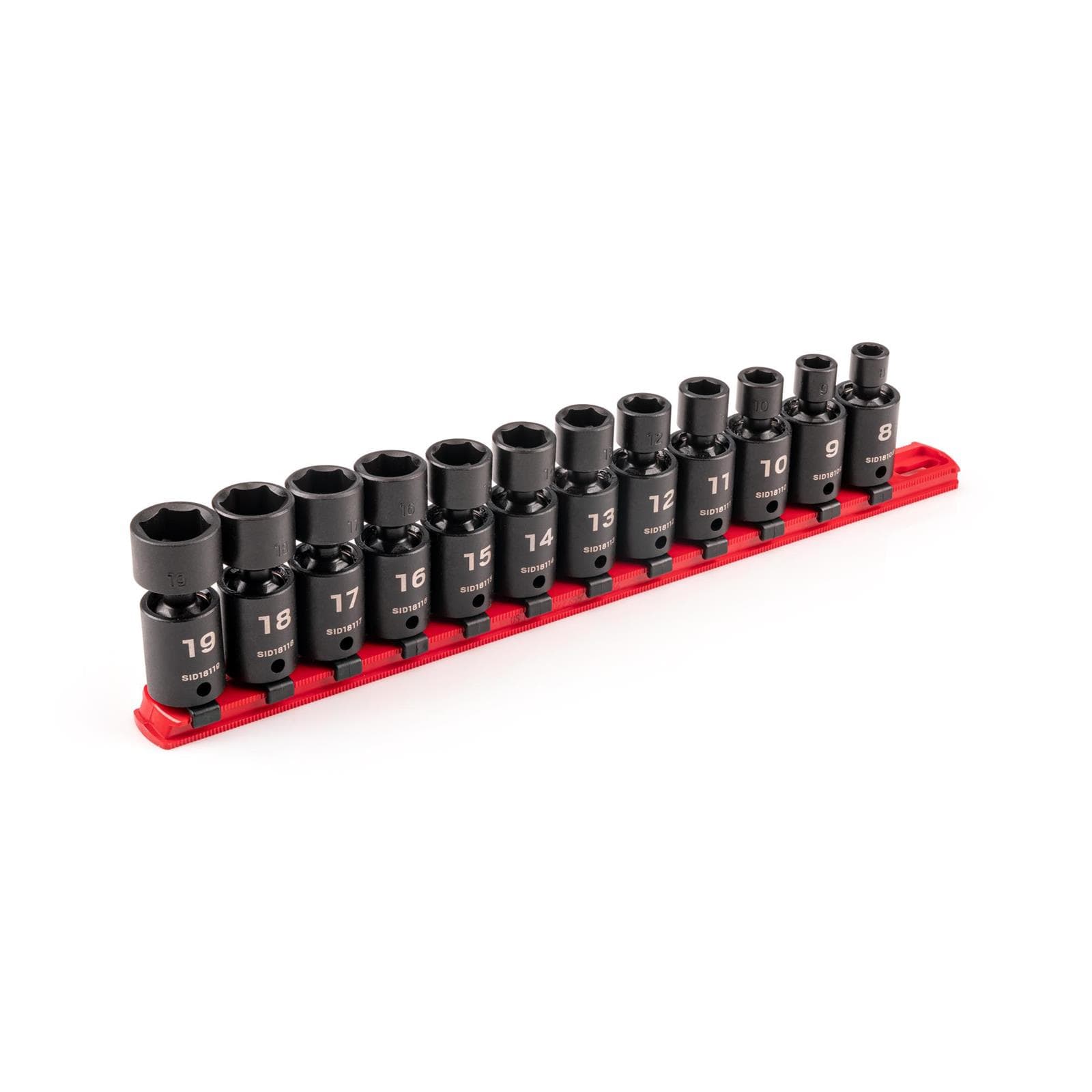 Tekton SID97102 3/8" Drive 6-Point Universal Joint Impact Sockets