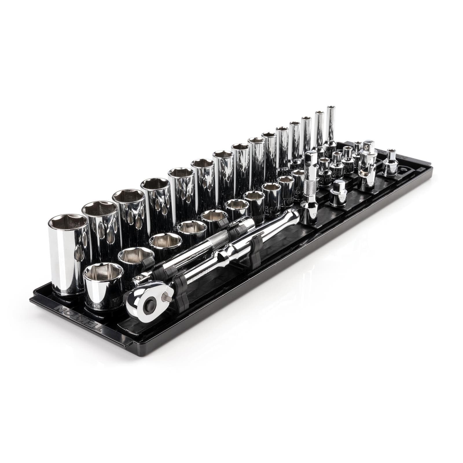 Tekton SKT13101 3/8" Drive 6-Point Socket/Ratchet Set, 36-Piece