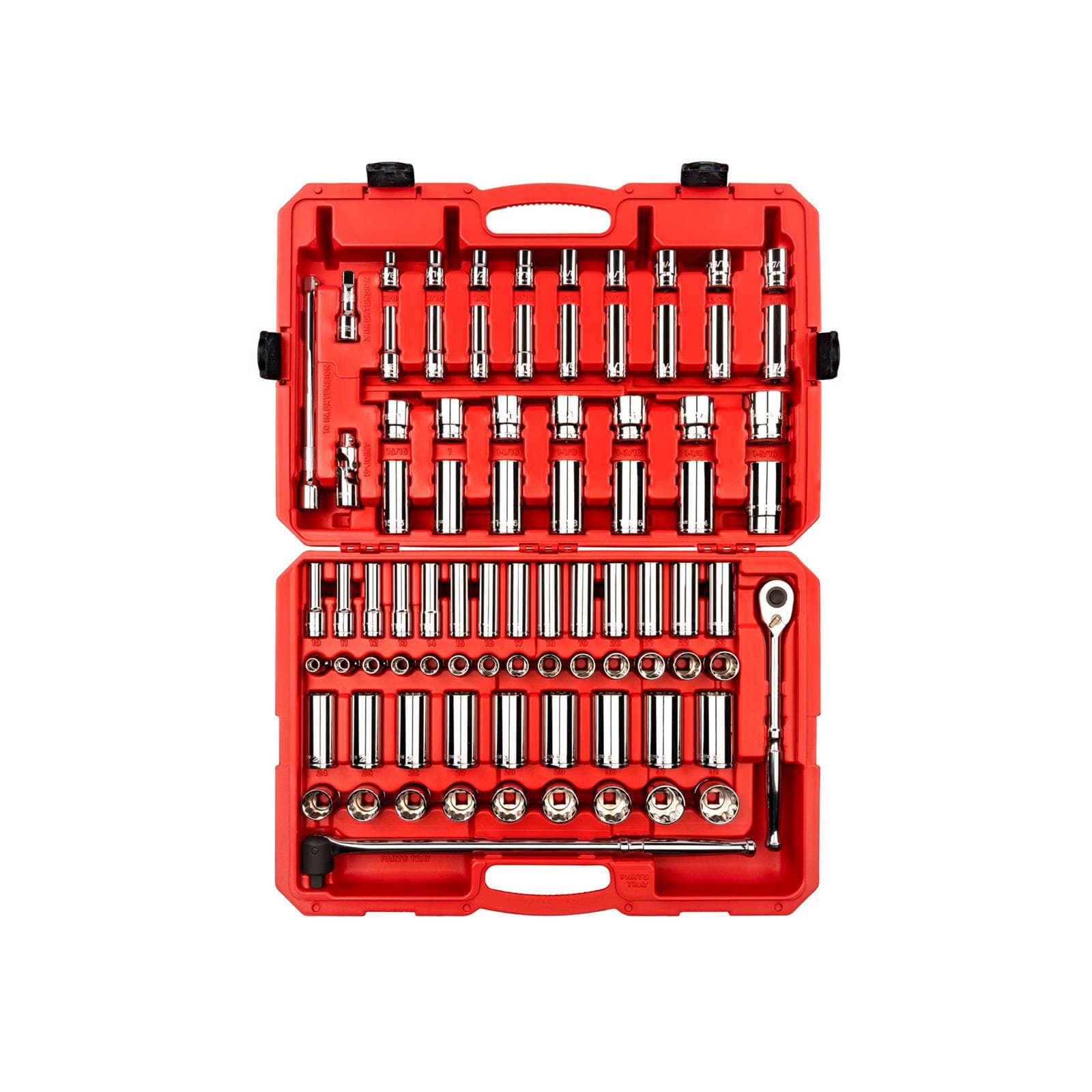 Tekton SKT25316 1/2" Drive 12-Point Socket/Ratchet Set, 83-Piece