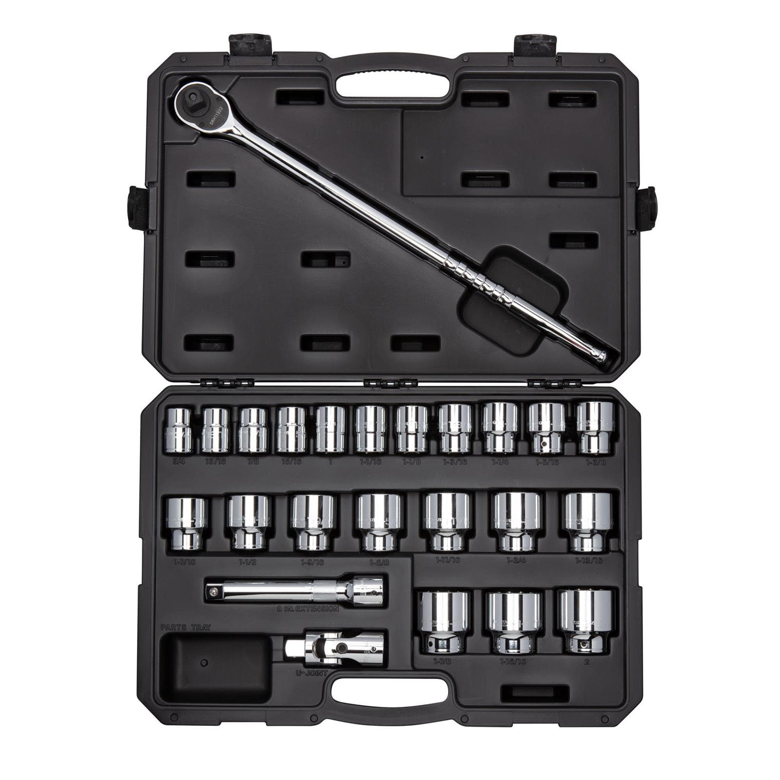 Tekton SKT35105 3/4" Drive 12-Point Socket/Ratchet Set, 24-Piece