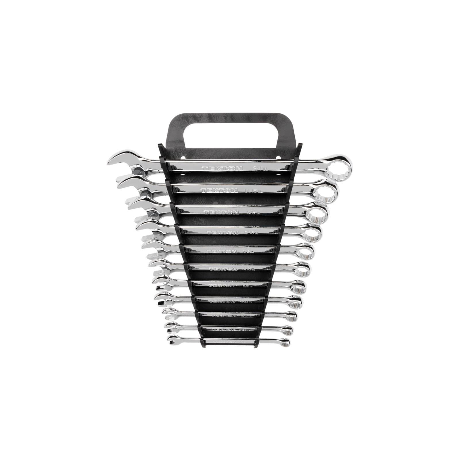 Tekton WCB91101 Combination Wrench Set with Holder, 11-Piece