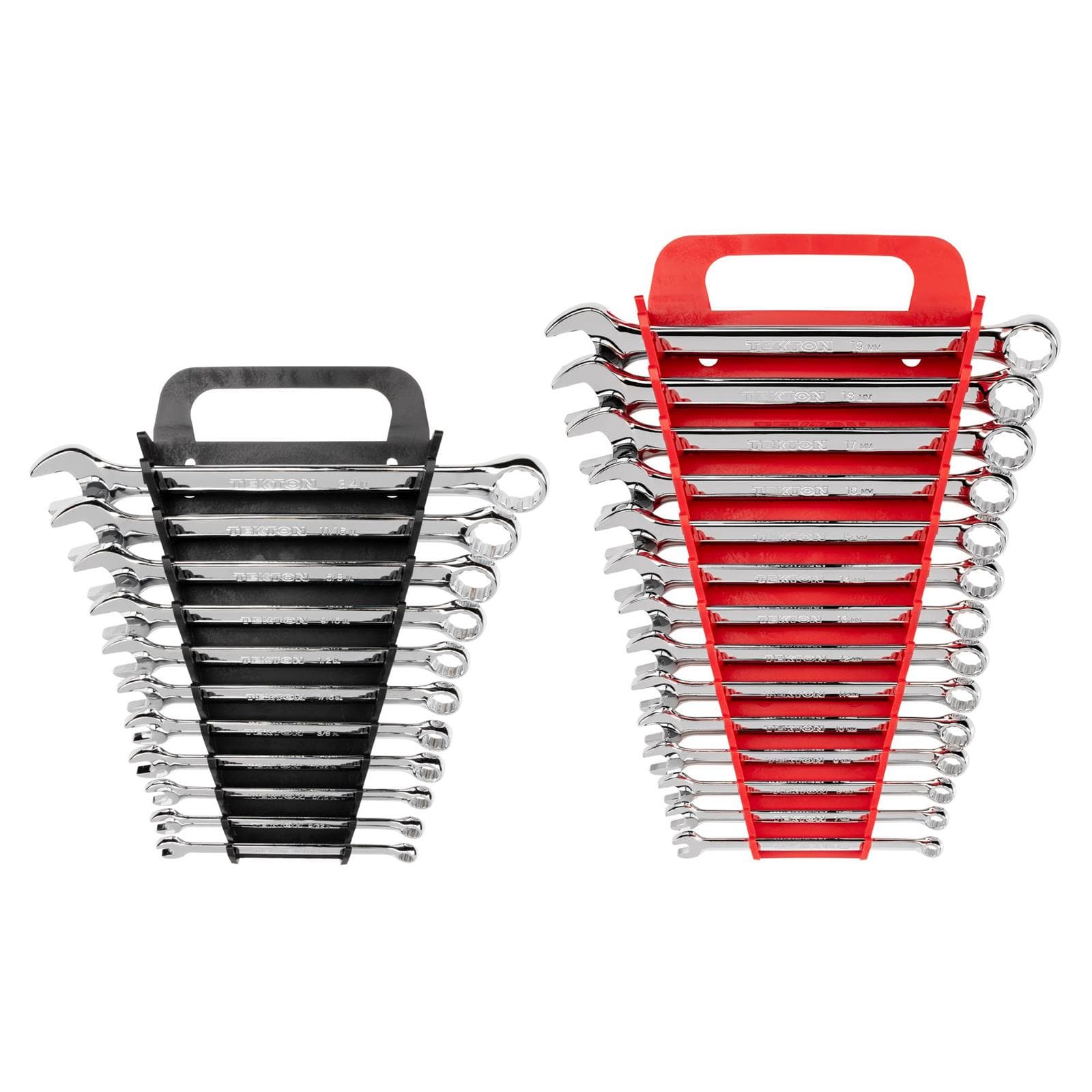Tekton WCB92301 Combination Wrench Set with Holders, 25-Piece