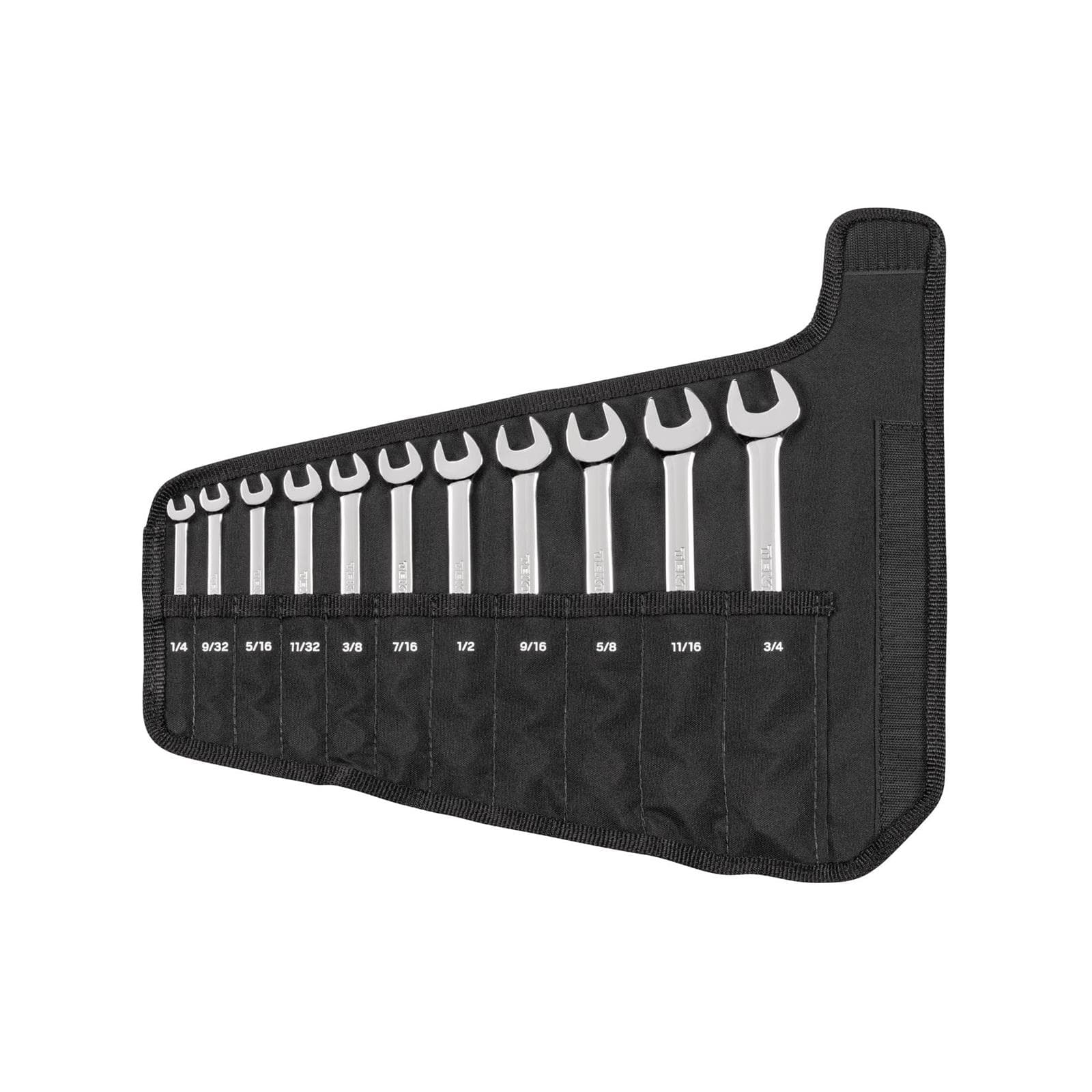 Tekton WCB94101 Combination Wrench Set with Pouch, 11-Piece