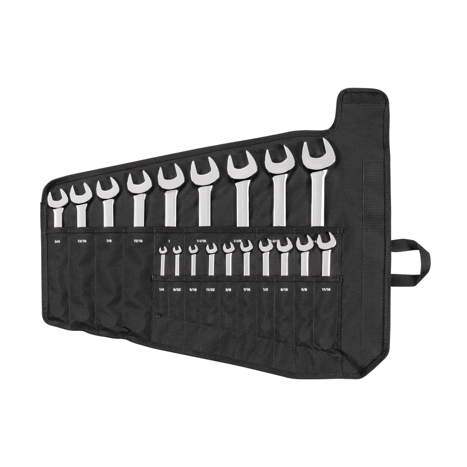 Tekton WCB94103 Combination Wrench Set with Pouch, 19-Piece