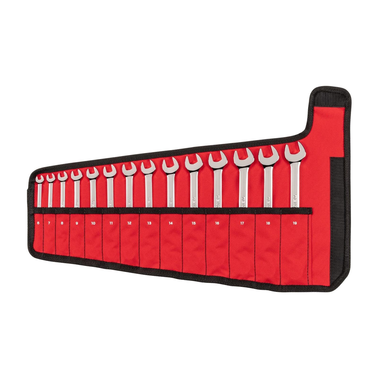 Tekton WCB94201 Combination Wrench Set with Pouch, 14-Piece