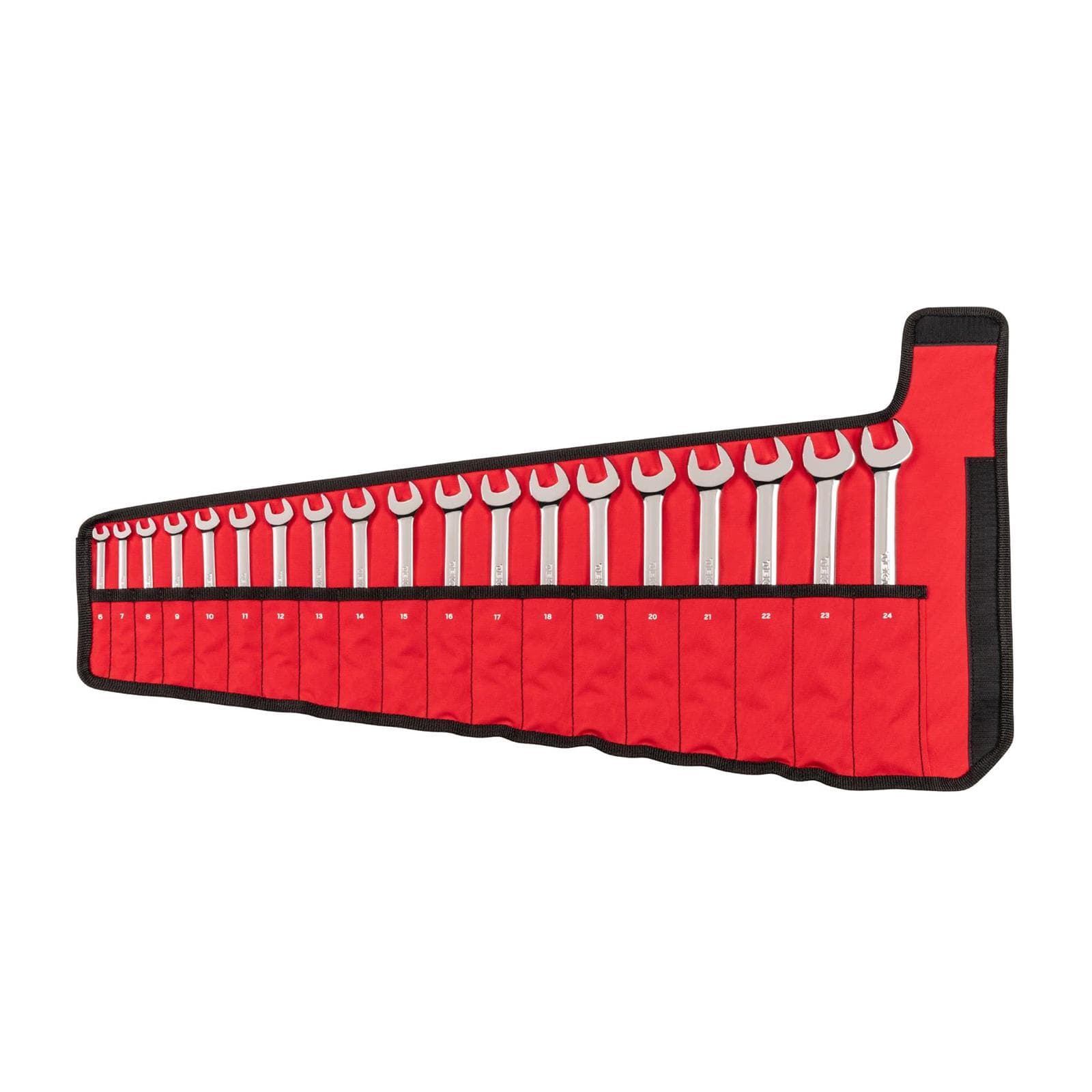 Tekton WCB94202 Combination Wrench Set with Pouch, 19-Piece