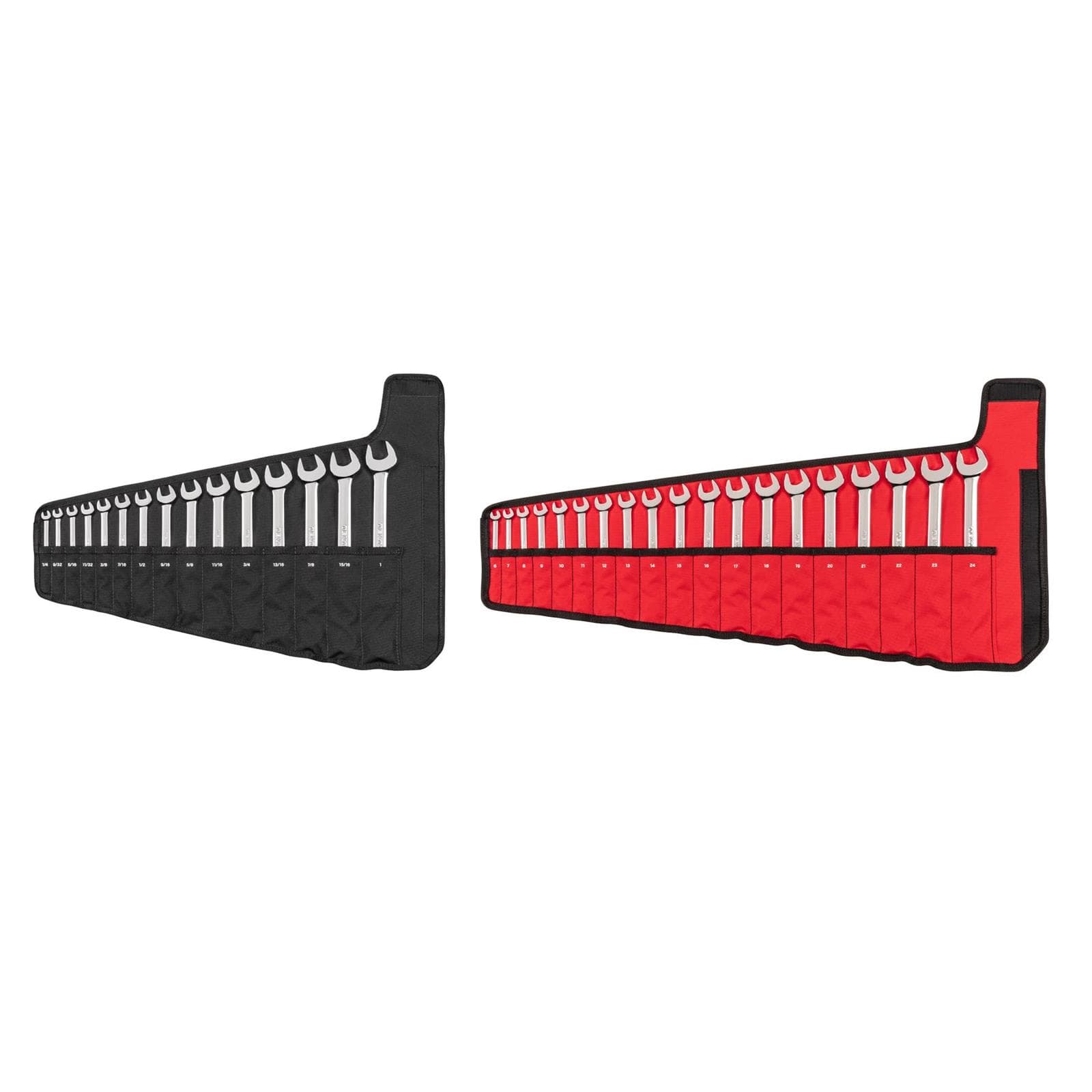 Tekton WCB94302 Combination Wrench Set with Pouches, 34-Piece