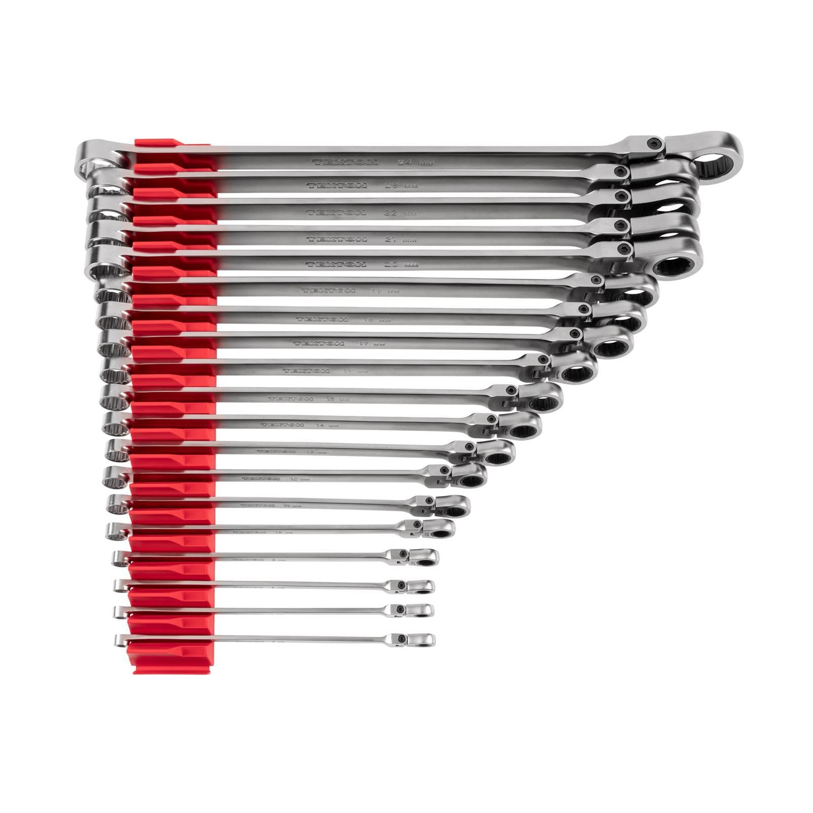 Tekton WRB95304 Long Fixed/Flex Head 12-Point Ratcheting Set