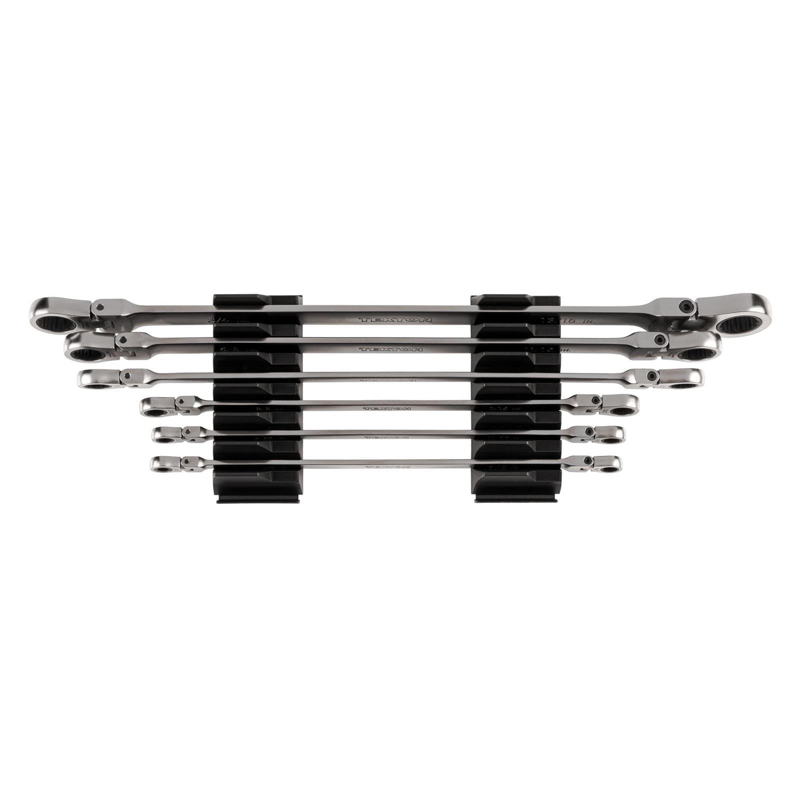 Tekton WRB96300 Long Flex Head 12-Point Ratcheting Box End Set