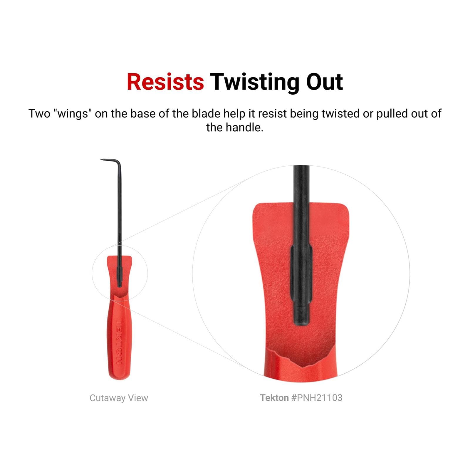 Tekton LVR10005 Pick, Hook, and Mini Pry Bar Set (25-Piece)