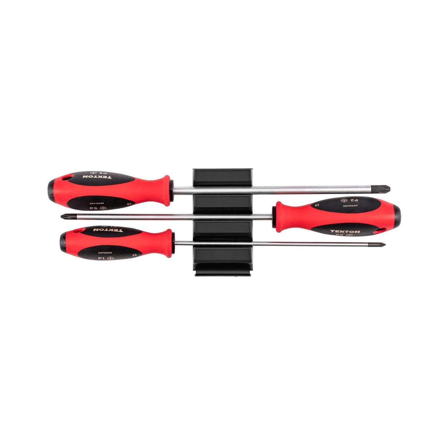 Tekton Tools DWP90101 Phillips Screwdriver Set - 8 Inch Shanks