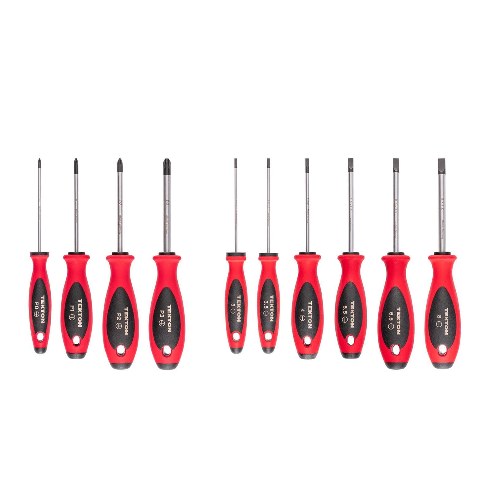 Tekton Tools DWZ90006 Phillips and Slotted Set - 4 Inch Shanks