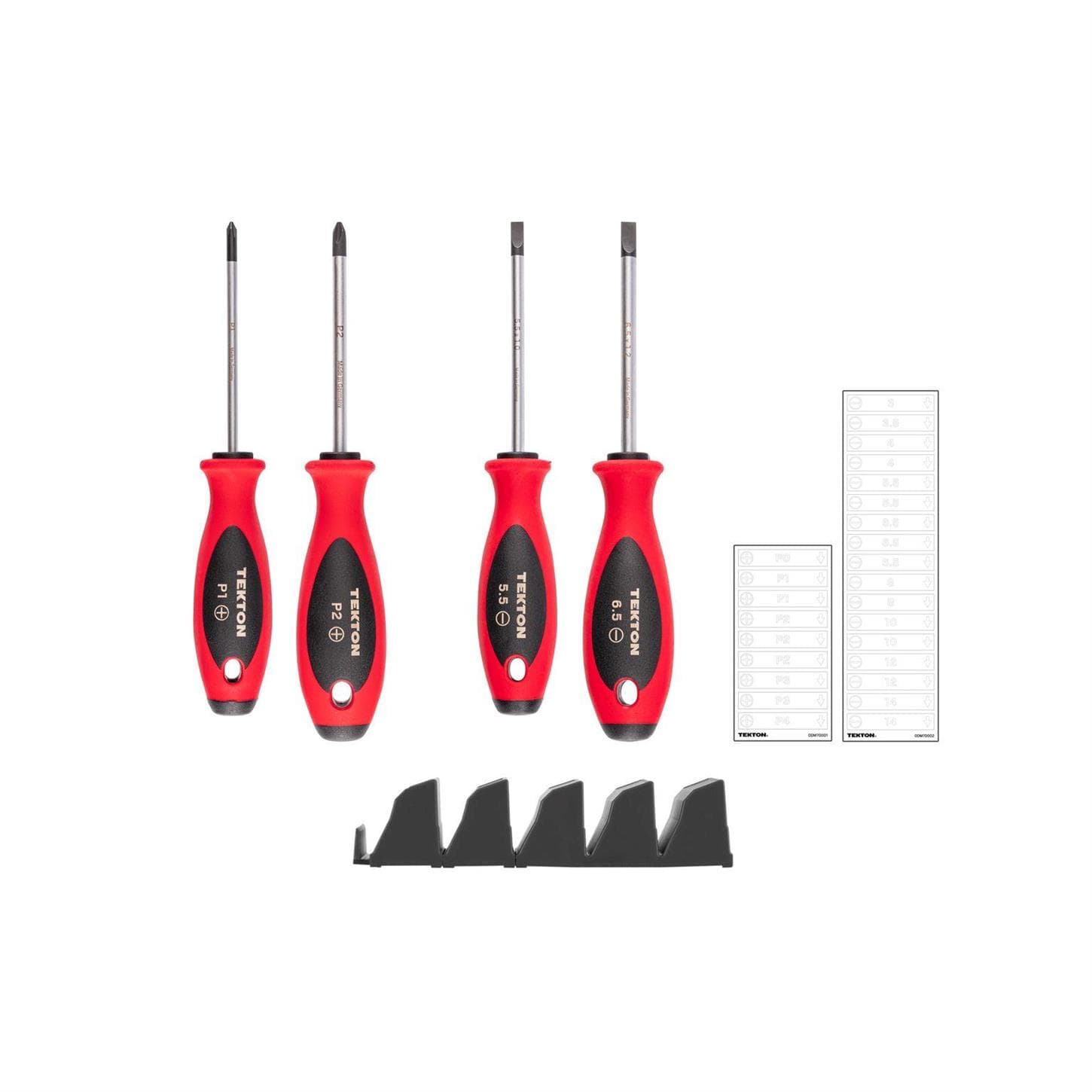 Tekton Tools DWZ90105 Phillips and Slotted Set - 4 Inch Shanks