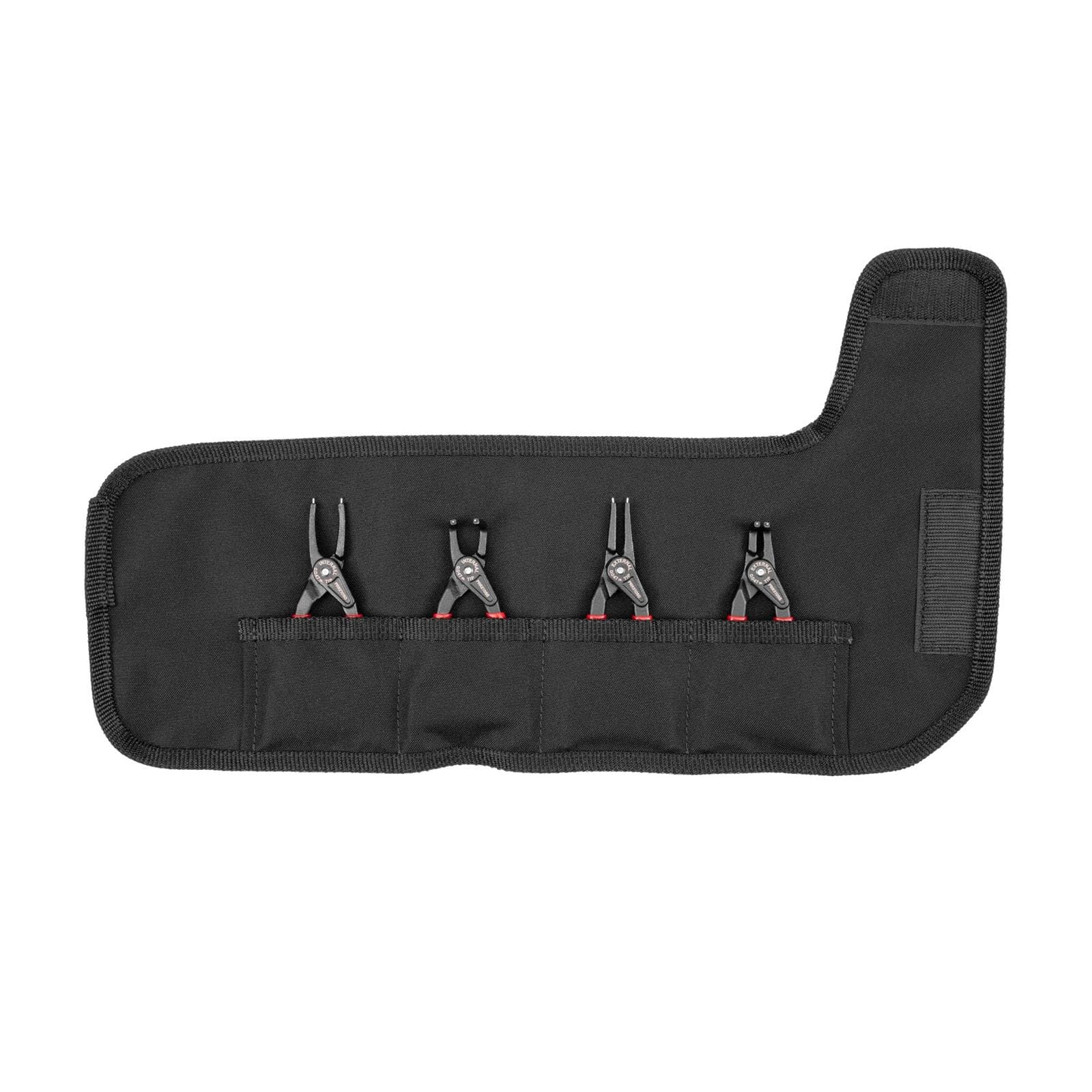 Tekton PRR91003 4pc 5in. Int/Ext Snap Ring Pliers Set w/Pouch