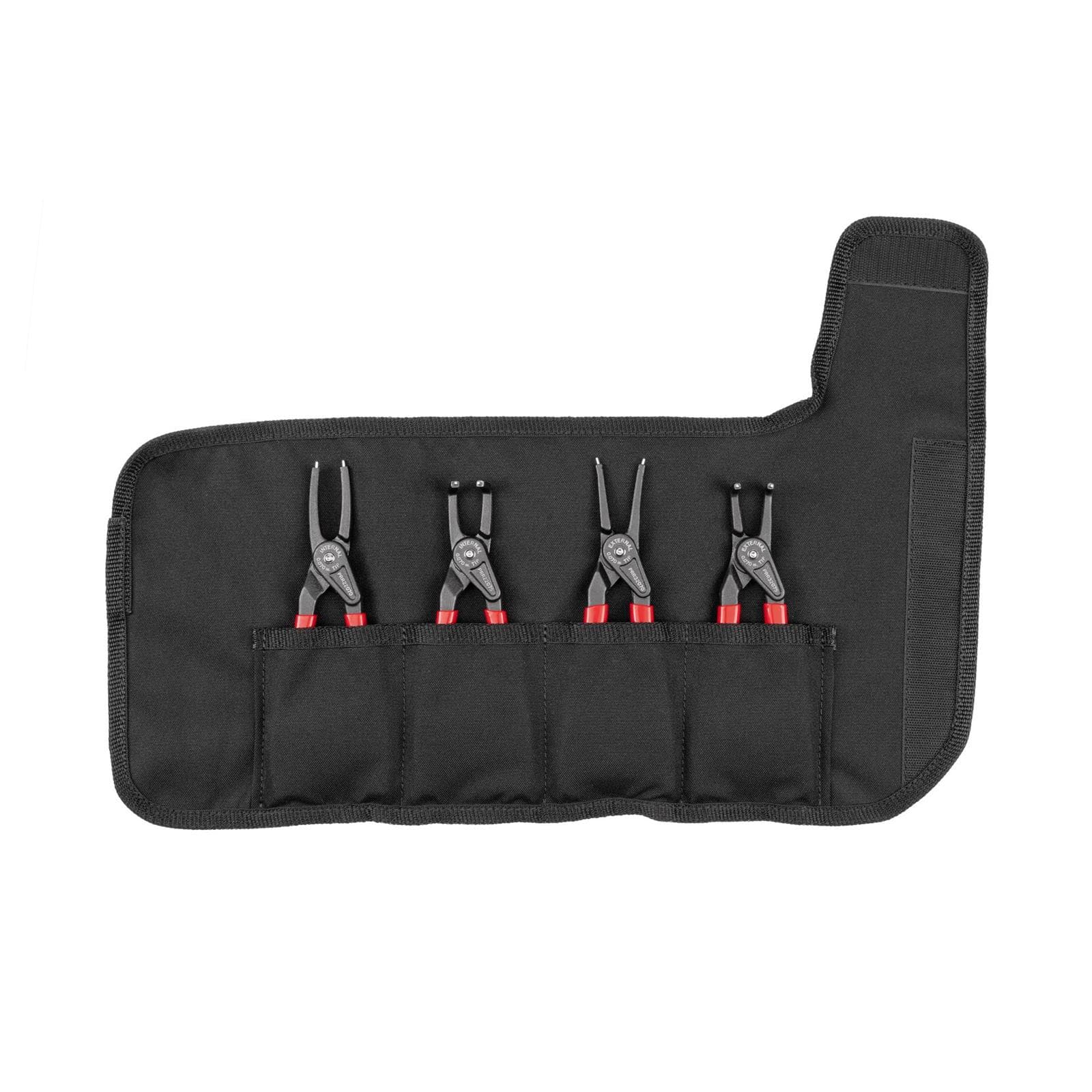 Tekton PRR91005 4pc 7in. Int/Ext Snap Ring Pliers Set w/Pouch