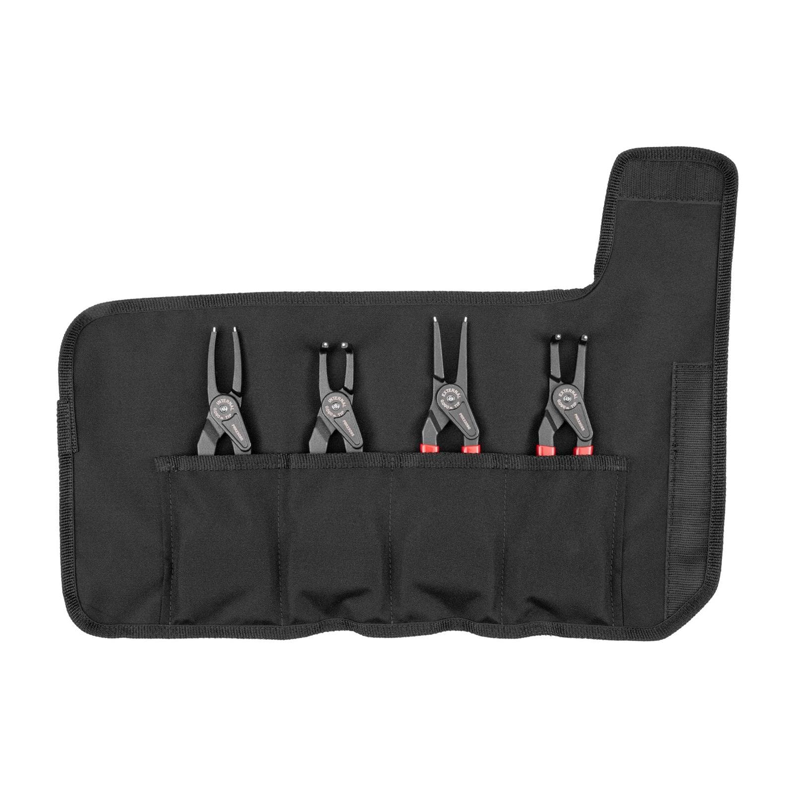 Tekton PRR91007 4pc 9in Int/Ext Snap Ring Pliers Set w/Pouch