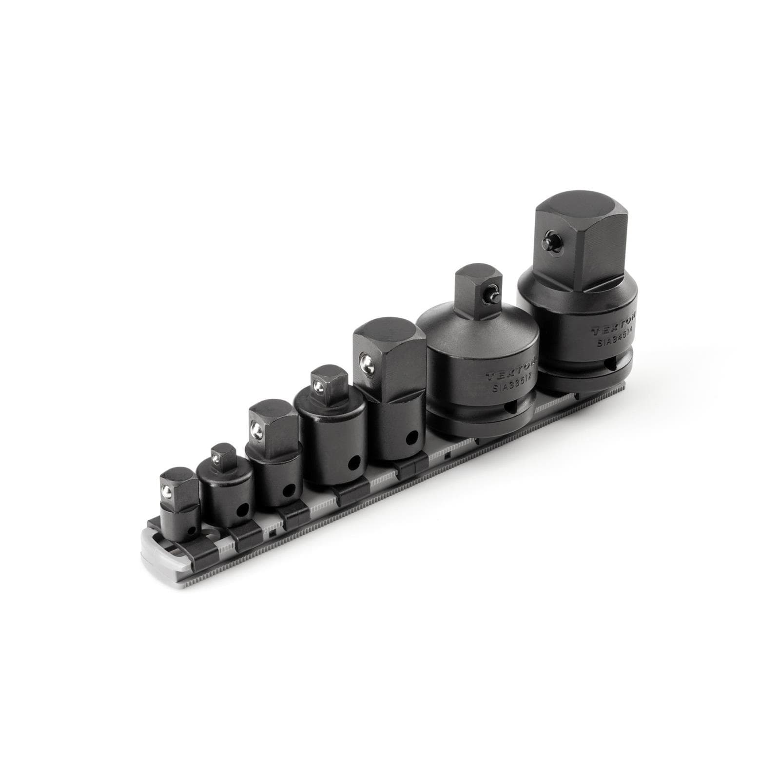 Tekton SIA99127 1/4 - 3/4 In Adapter/Reducer Set w/Rail (7-Piece)