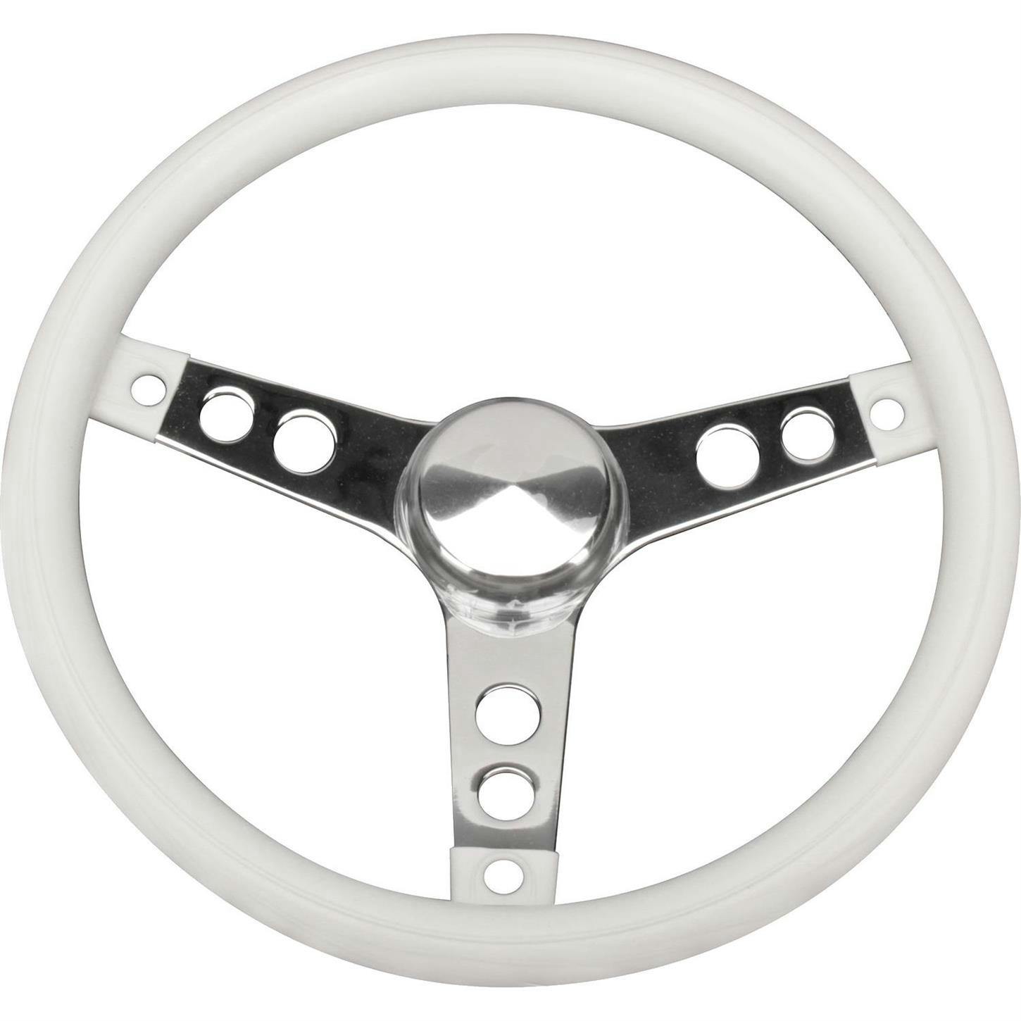 Grant 831 Classic Series Molded Vinyl Steering Wheel, 13-1/2 Inch, 3-Hole