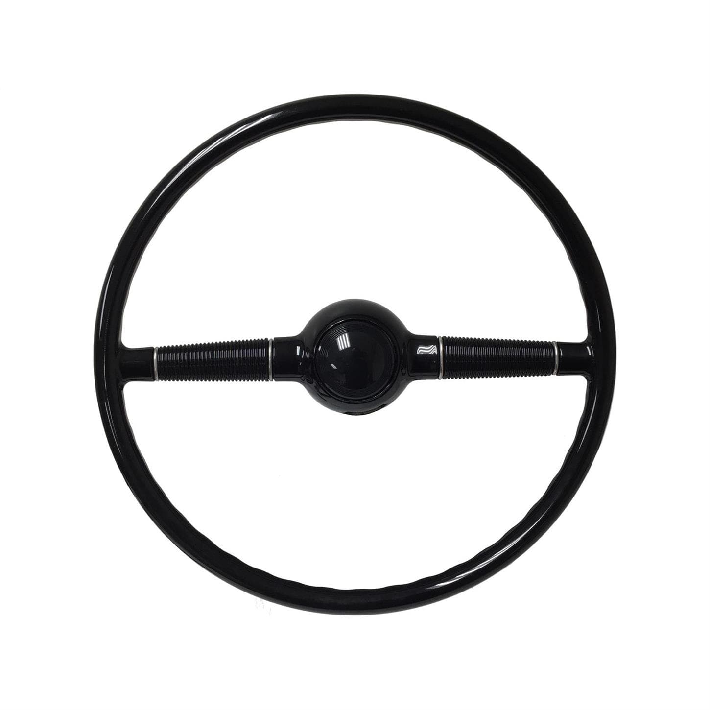 Auto Pro Usa ST3002BLKGM 16" The Forty Black Steering Wheel, GM