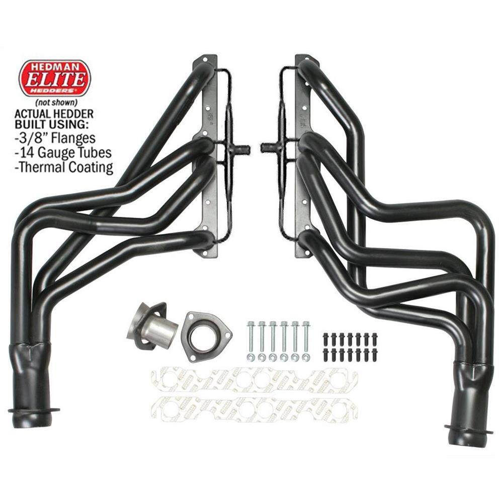 Hedman Hedders 61278 67-81 Camaro Headers, Silver